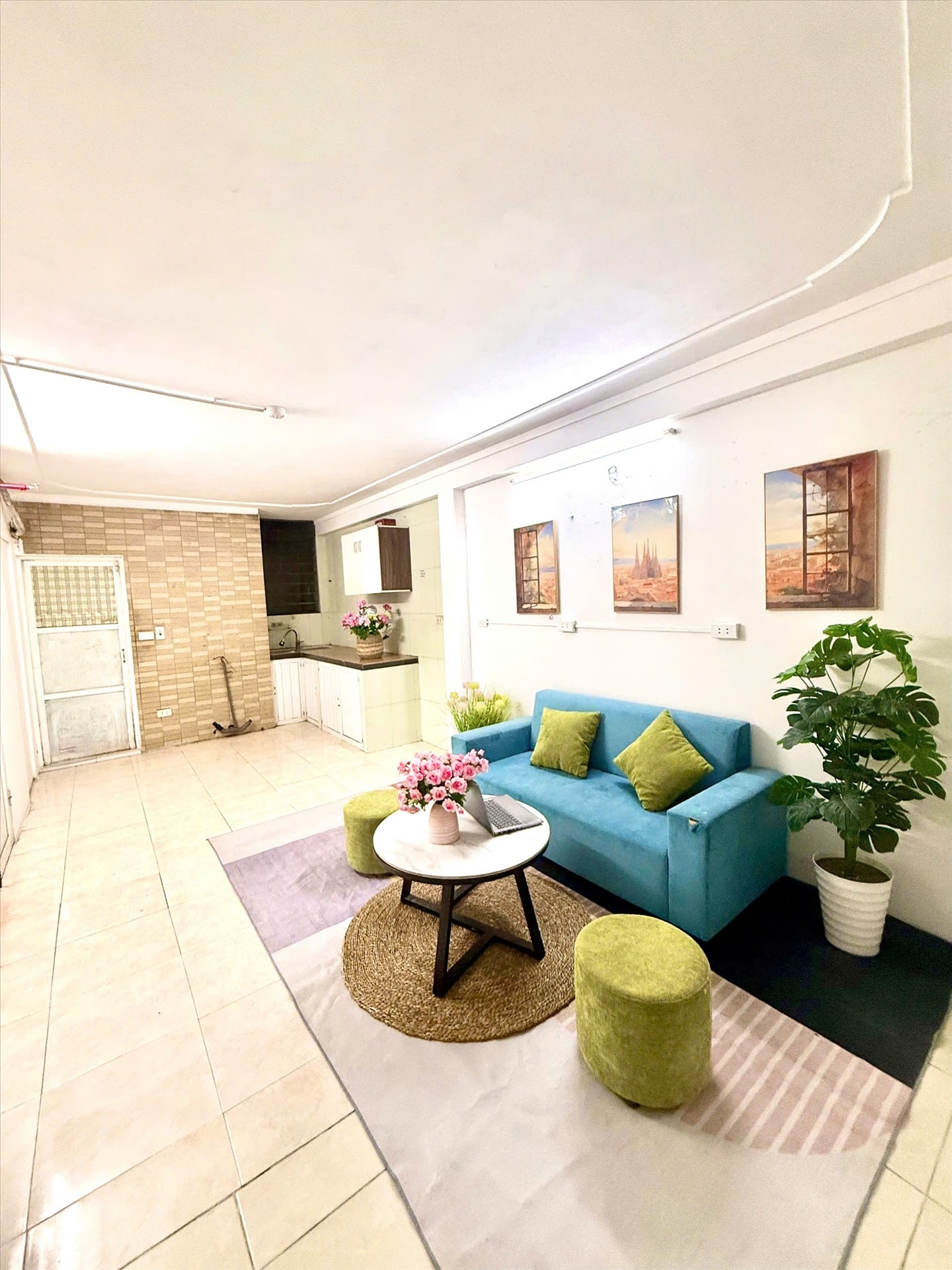 Phòng trọ 1 Phòng ngủ 40m2 tại Time House Cự Lộc - Thanh Xuân - Phòng khách