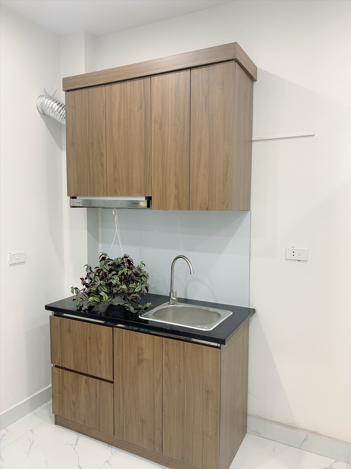 Phòng trọ Studio 30m2 tại AT Home Giảng Võ - Ba Đình - Phòng bếp