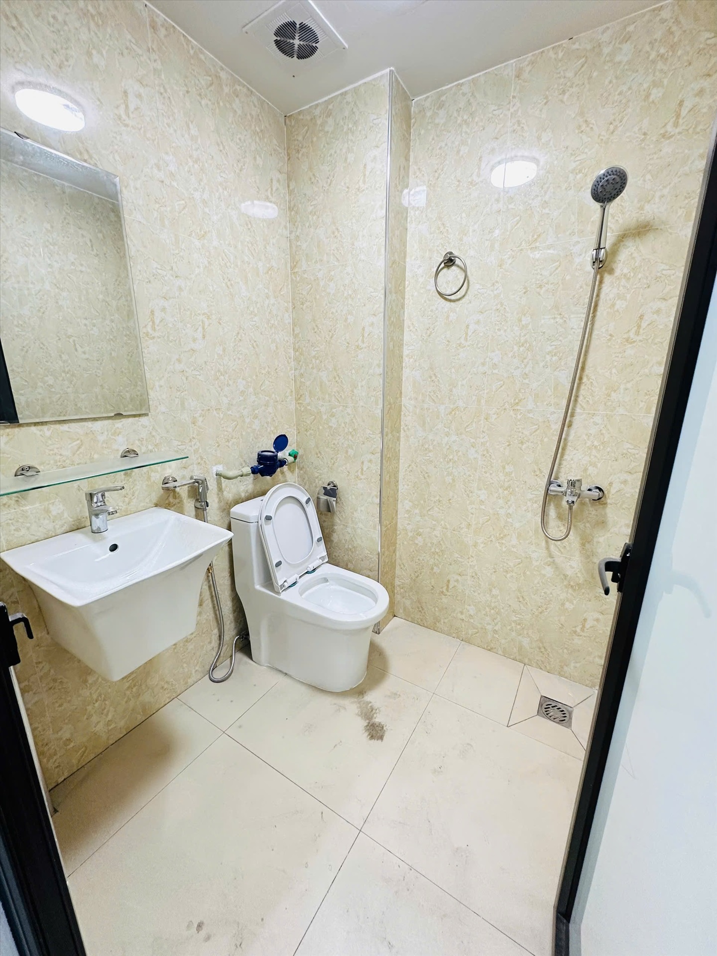 Phòng trọ Studio 30m2 tại HP Land Phạm Văn Đồng - Bắc Từ Liêm - Phòng tắm