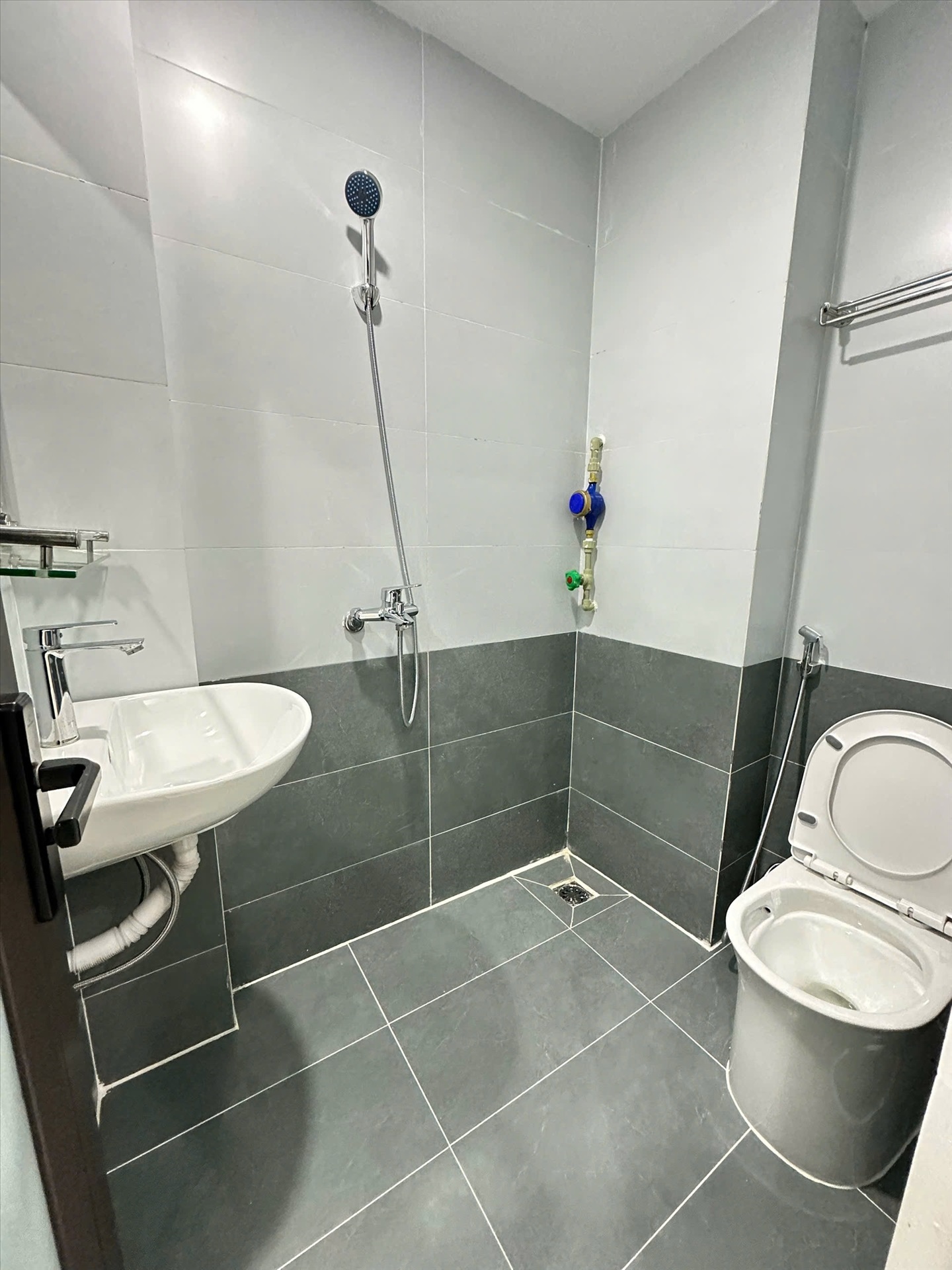 Phòng trọ Studio 20m2 tại Suha Home Bùi Xương Trạch - Thanh Xuân - Phòng tắm