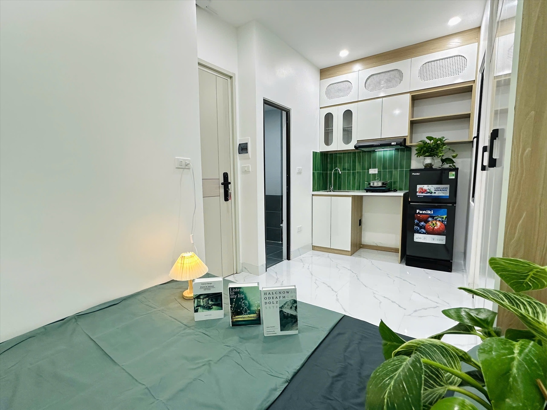 Phòng trọ Studio 20m2 tại Suha Home Bùi Xương Trạch - Thanh Xuân - Phòng bếp