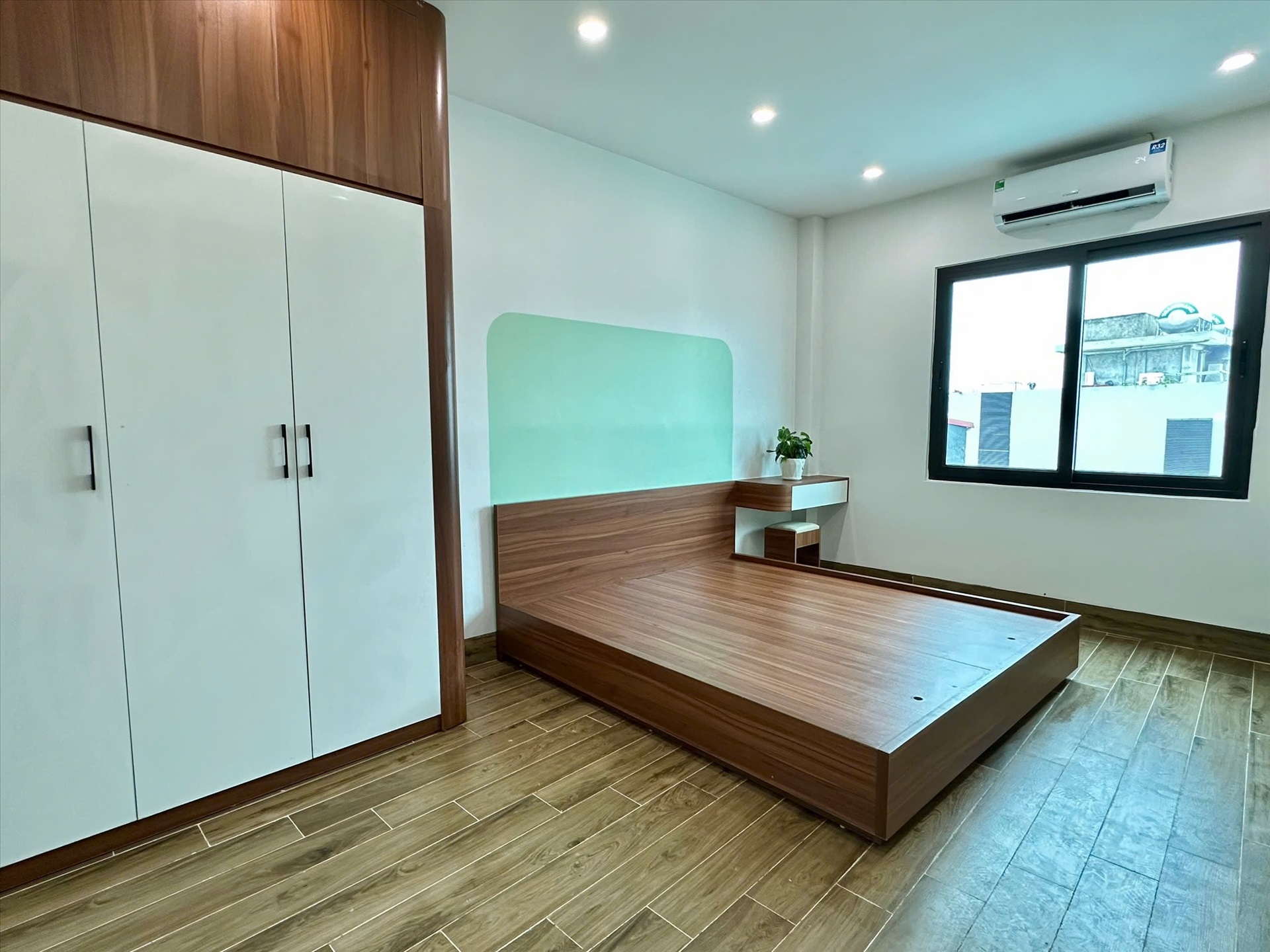 Phòng trọ Studio 35m2 tại Suha Home Bùi Xương Trạch - Thanh Xuân - Phòng ngủ