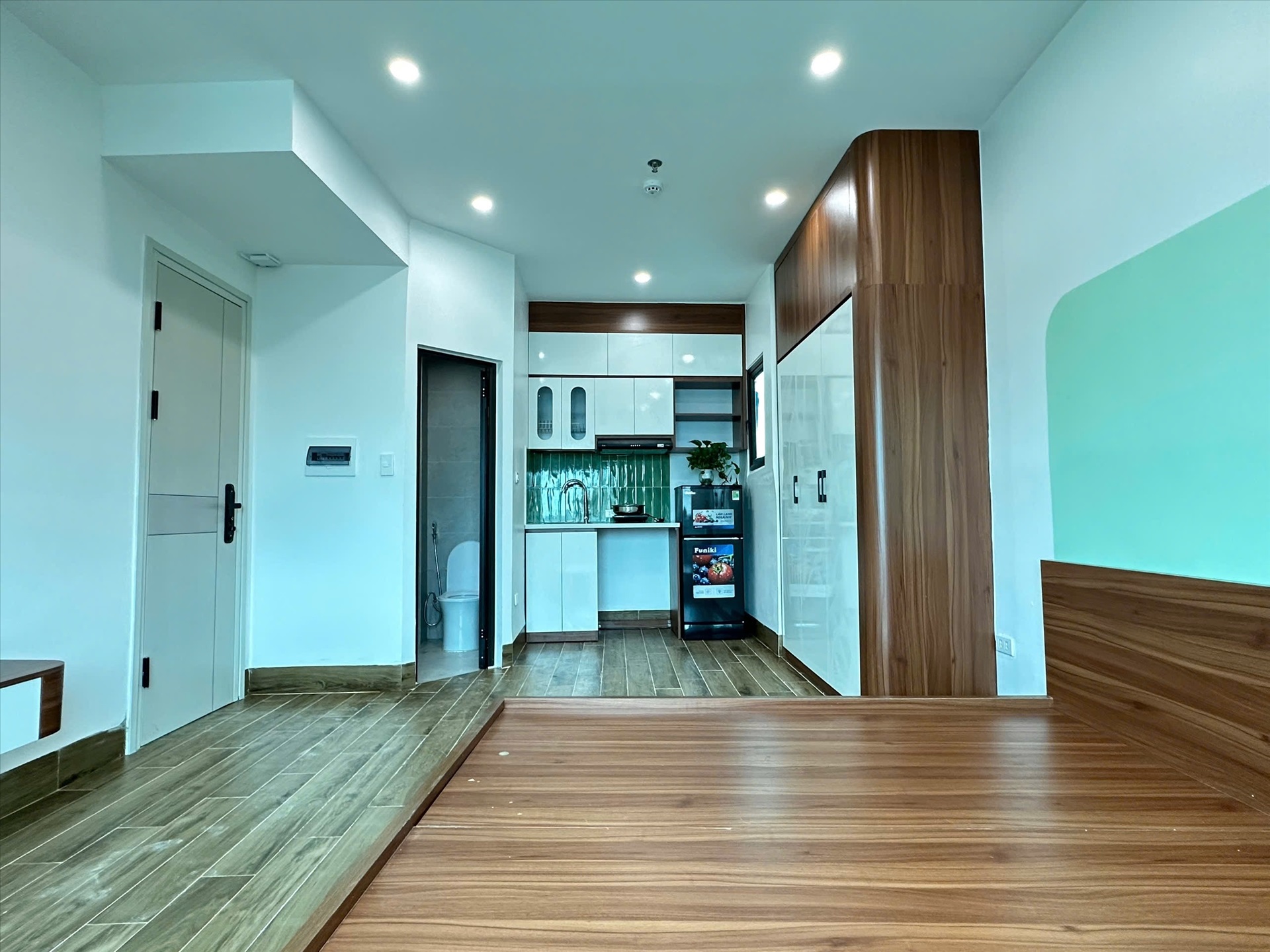 Phòng trọ Studio 35m2 tại Suha Home Bùi Xương Trạch - Thanh Xuân - Phòng bếp
