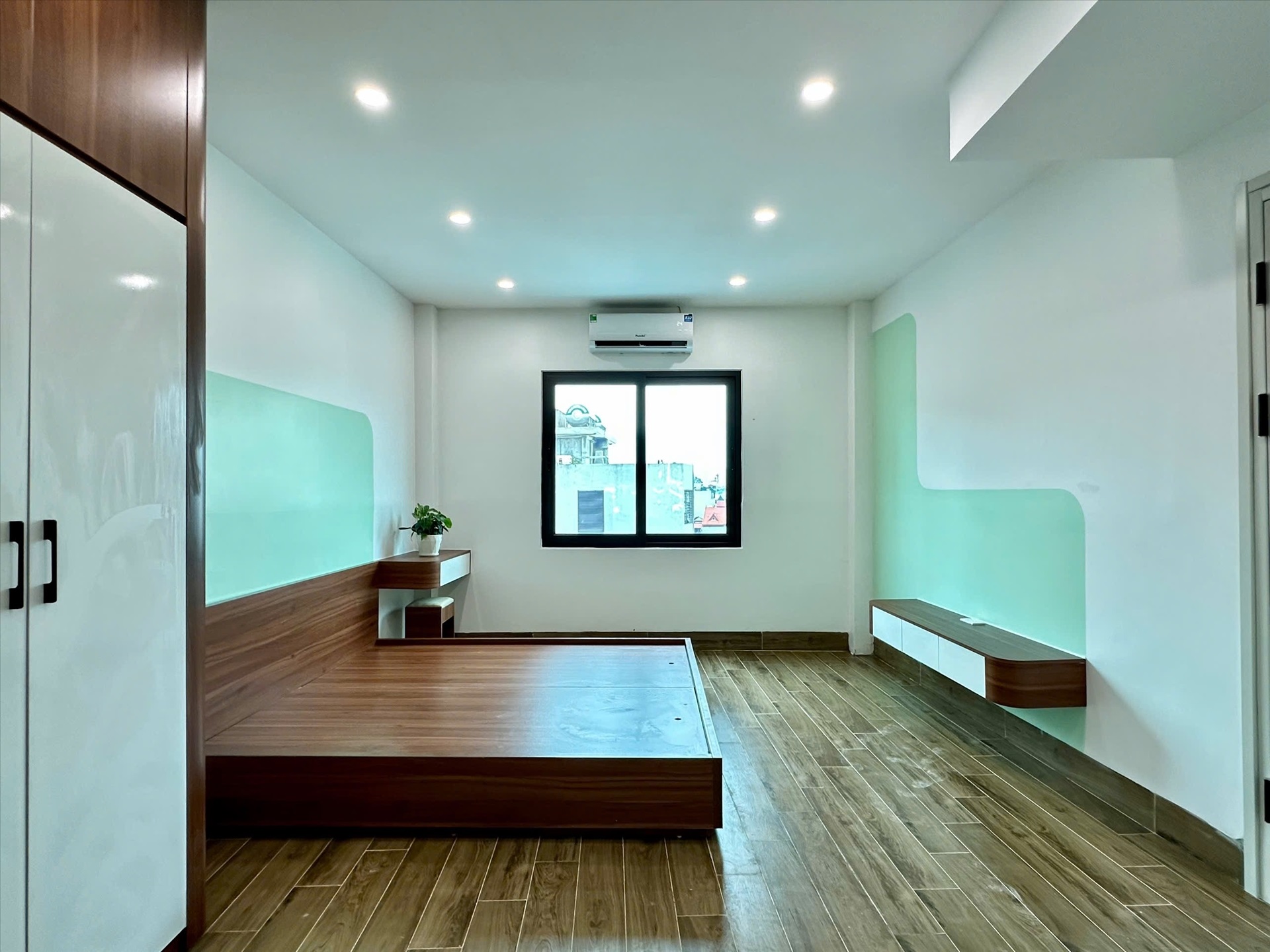 Phòng trọ Studio 35m2 tại Suha Home Bùi Xương Trạch - Thanh Xuân - Phòng ngủ
