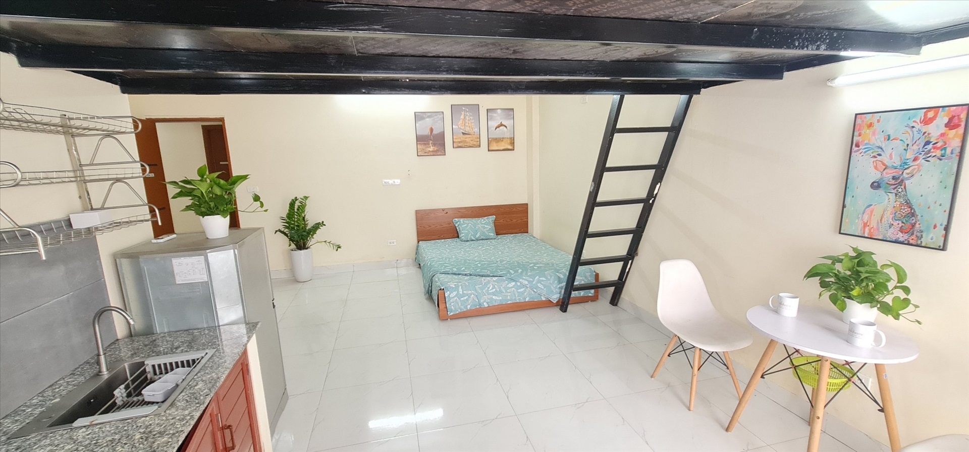 Phòng trọ 1 Phòng ngủ 38m2 tại Salahomes Kim Giang - Hoàng Mai - Phòng ngủ