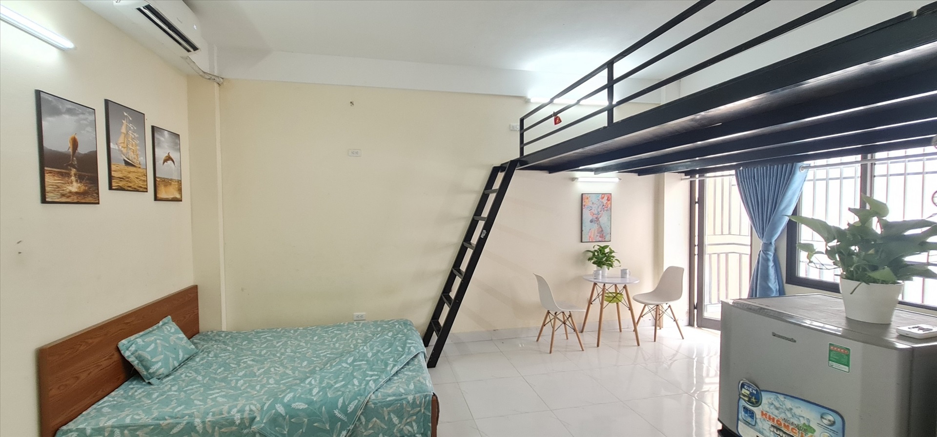 Phòng trọ 1 Phòng ngủ 38m2 tại Salahomes Kim Giang - Hoàng Mai - Phòng ngủ