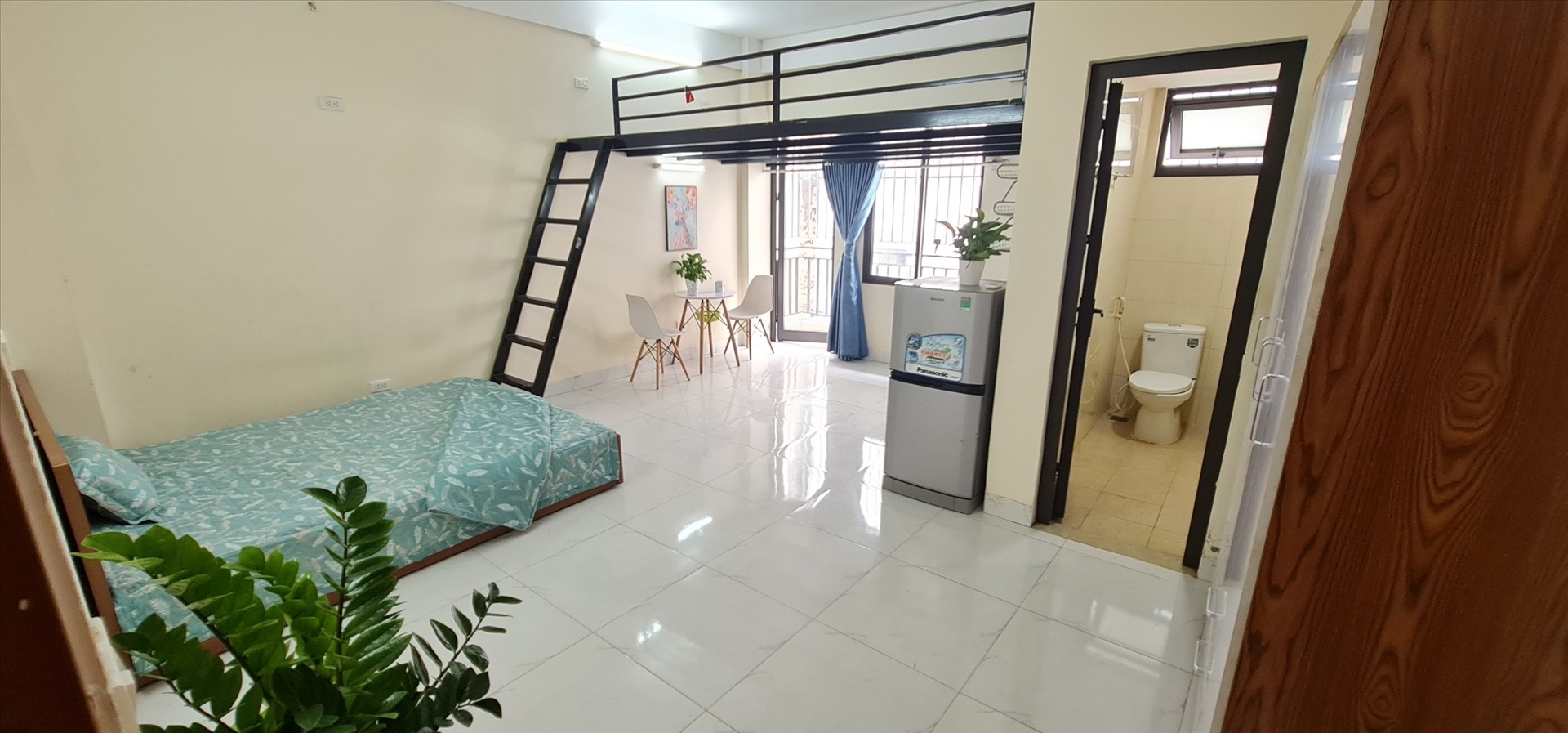 Phòng trọ 1 Phòng ngủ 38m2 tại Salahomes Kim Giang - Hoàng Mai - Phòng ngủ