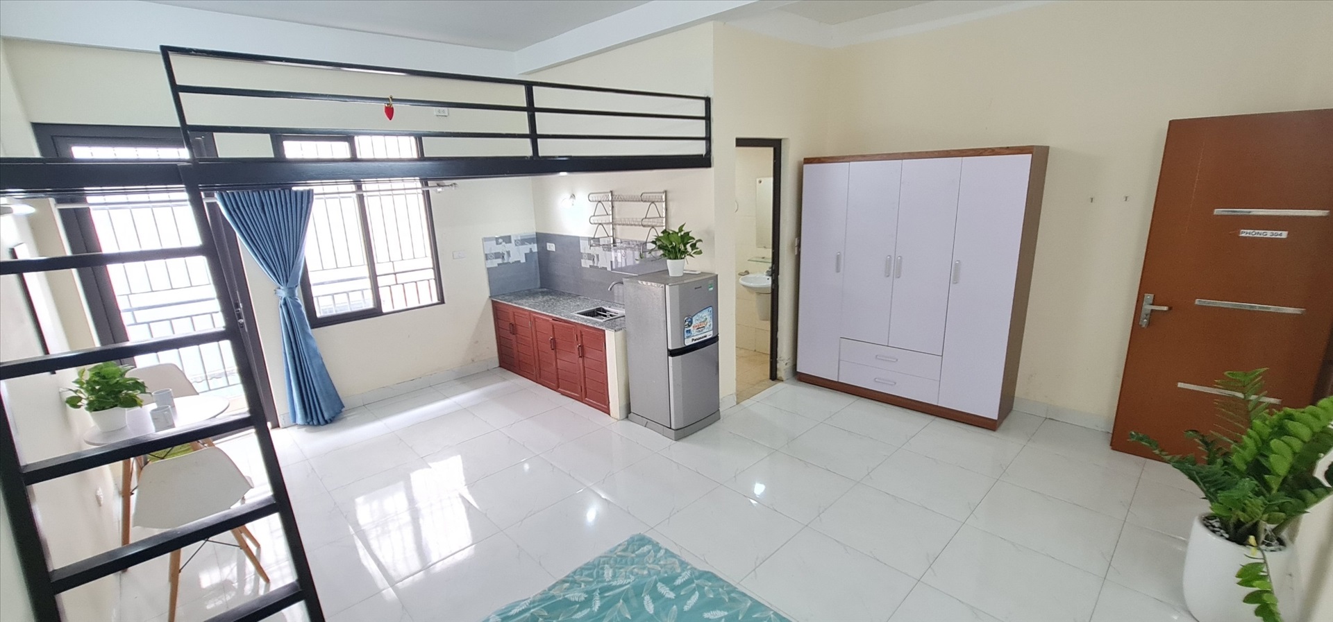 Phòng trọ 1 Phòng ngủ 38m2 tại Salahomes Kim Giang - Hoàng Mai - Phòng ngủ