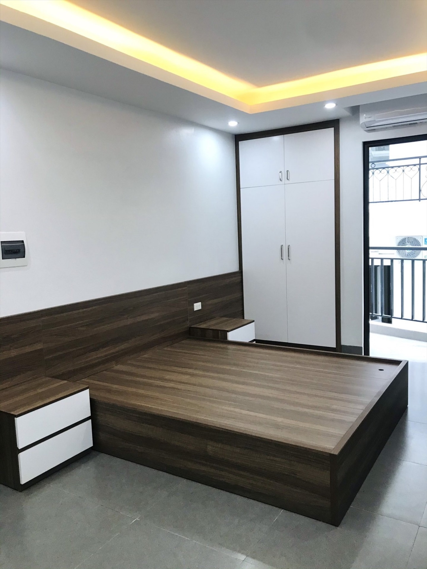 Phòng trọ 1 Phòng ngủ 25m2 tại TT House 1 Đường Láng - Đống Đa - Phòng ngủ