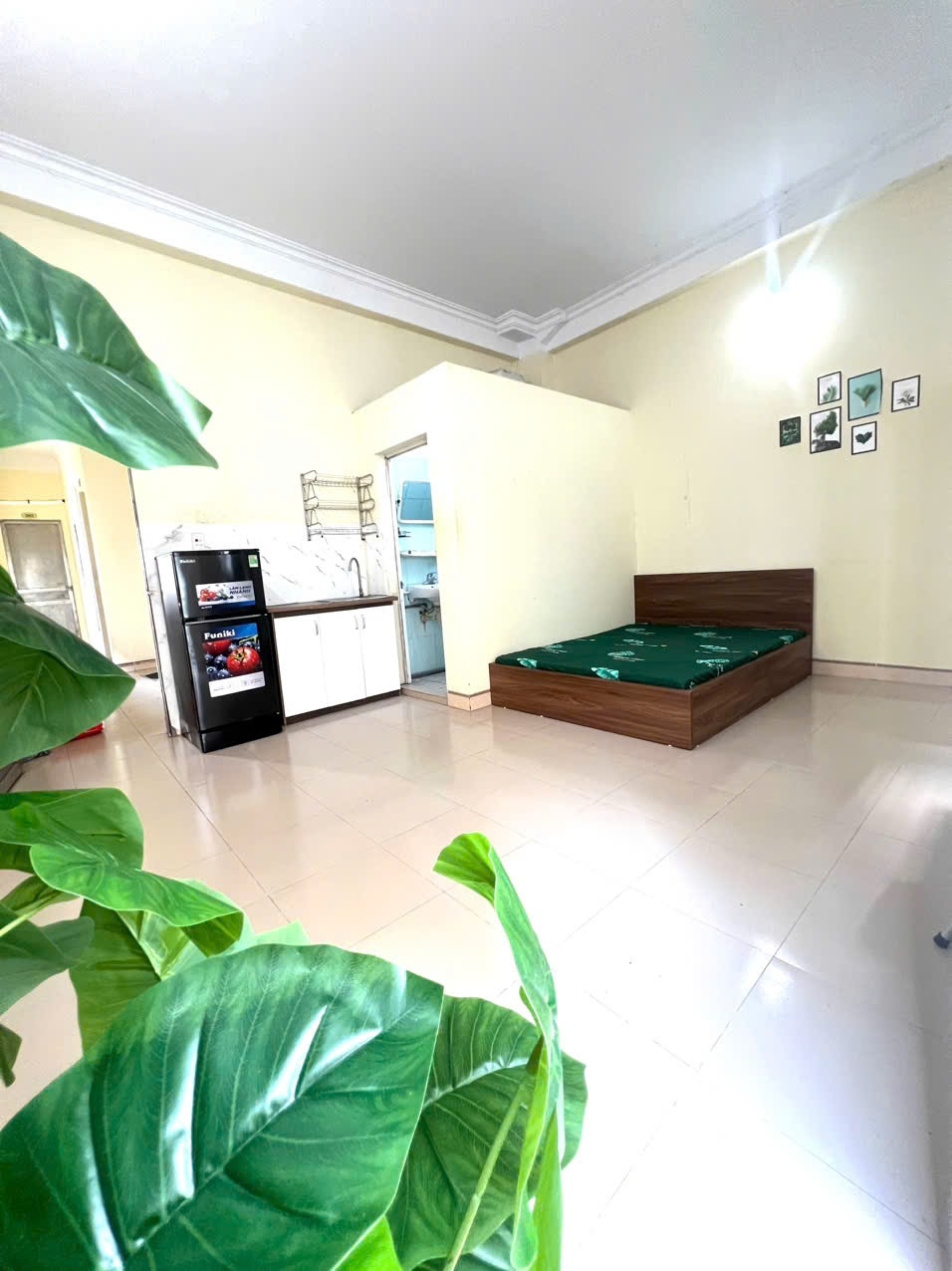 Phòng trọ Studio 25m2 tại NT House Tân Mỹ - Nam Từ Liêm - Phòng ngủ