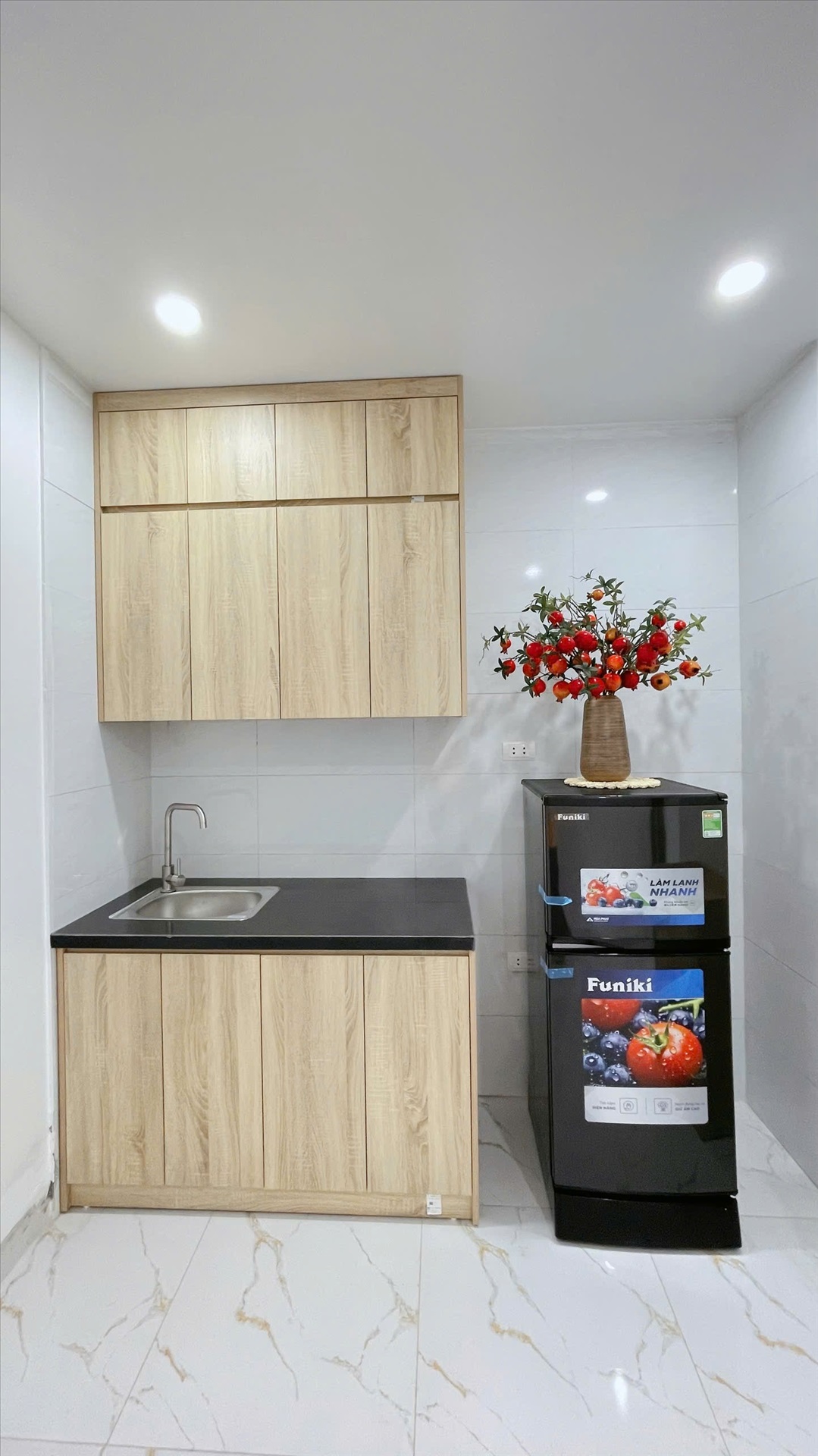 Phòng trọ 1 Phòng ngủ 35m2 tại CH Home Mễ Trì Hạ - Nam Từ Liêm - Phòng bếp
