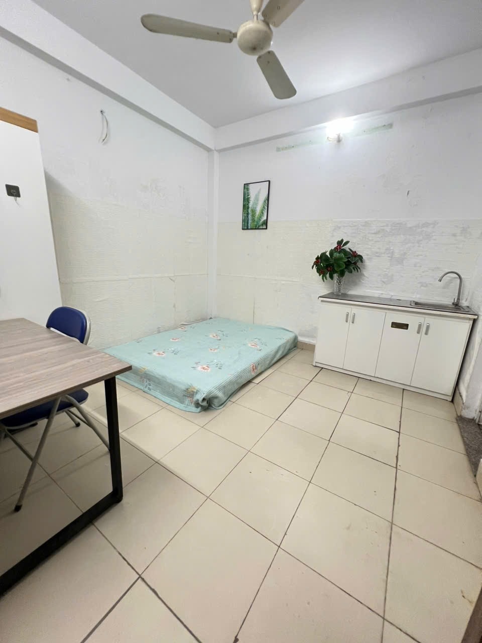 Phòng trọ Studio 24m2 tại NT House Trần Thái Tông - Cầu Giấy - Phòng ngủ