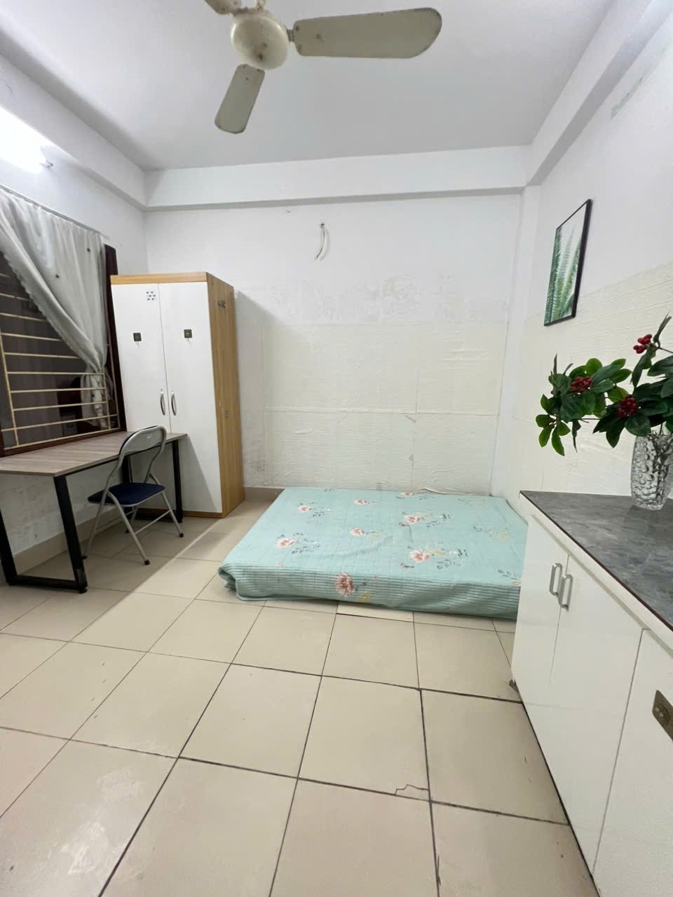 Phòng trọ Studio 24m2 tại NT House Trần Thái Tông - Cầu Giấy - Phòng ngủ