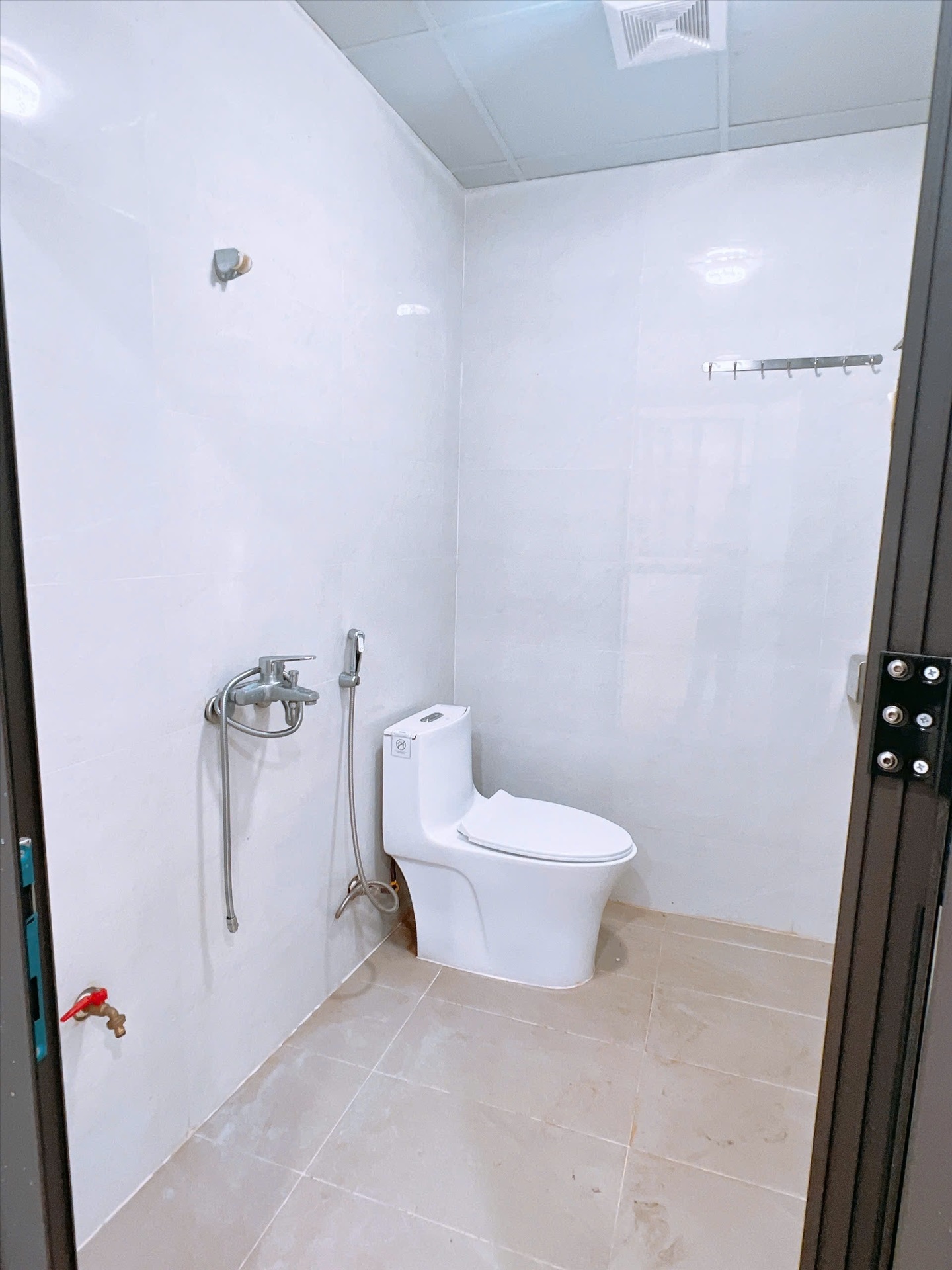 Phòng trọ 1 Phòng ngủ 30m2 tại Happyhomes 1 Lạc Long Quân - Tây Hồ - Phòng tắm