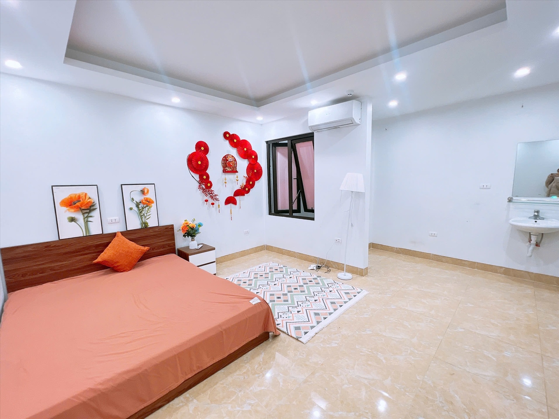 Phòng trọ 1 Phòng ngủ 30m2 tại Happyhomes 1 Lạc Long Quân - Tây Hồ - Phòng ngủ