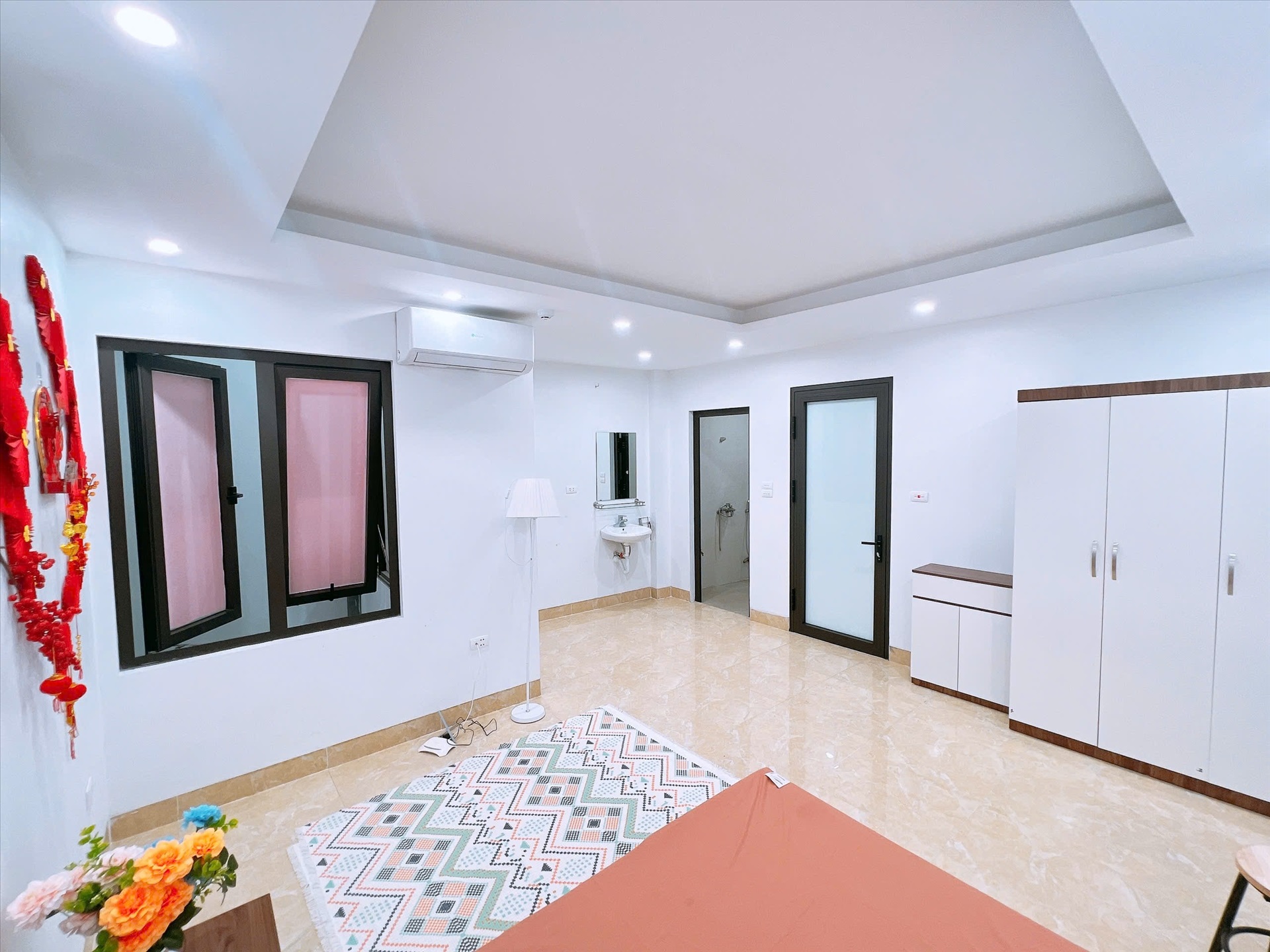 Phòng trọ 1 Phòng ngủ 30m2 tại Happyhomes 1 Lạc Long Quân - Tây Hồ - Phòng ngủ