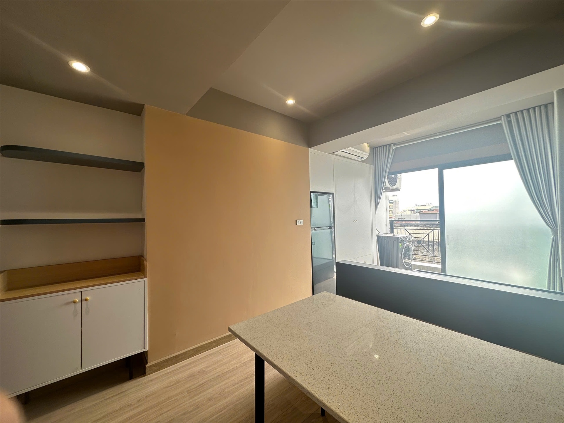 Phòng trọ Studio 25m2 tại CTC Home Tây Sơn - Đống Đa - Phòng khách