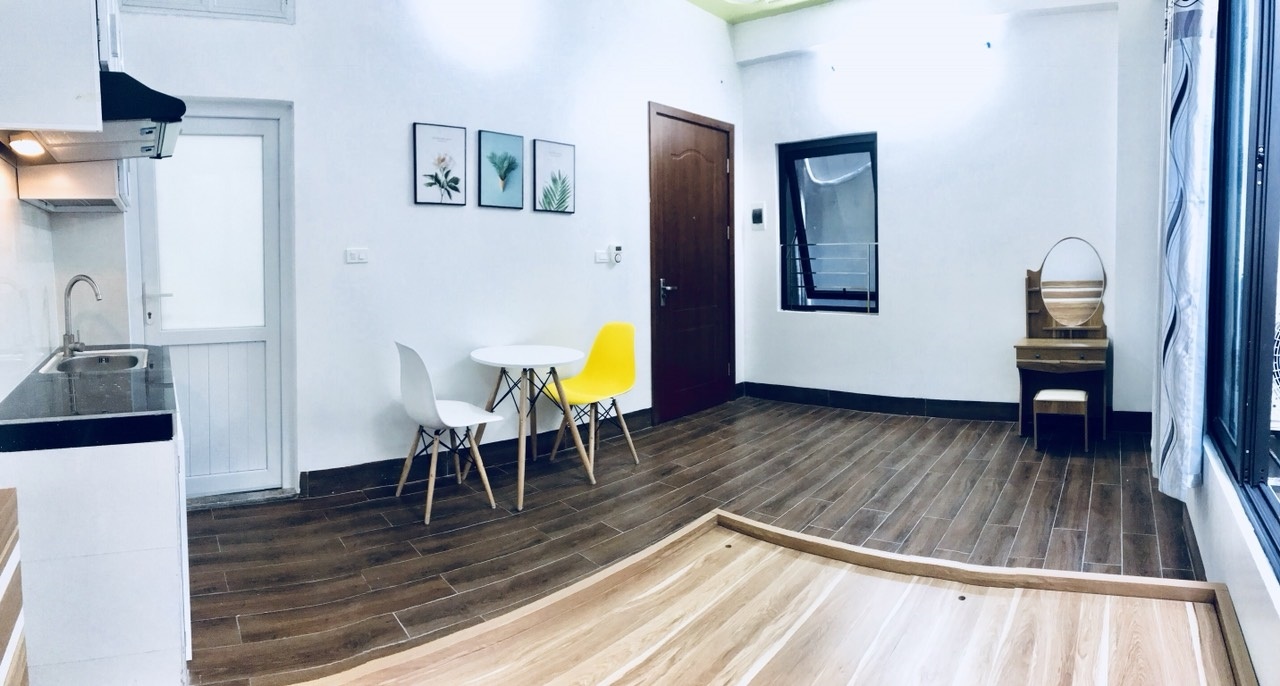 Phòng trọ Studio 20m2 tại Suha Home Tú Mỡ - Cầu Giấy - Phòng ngủ