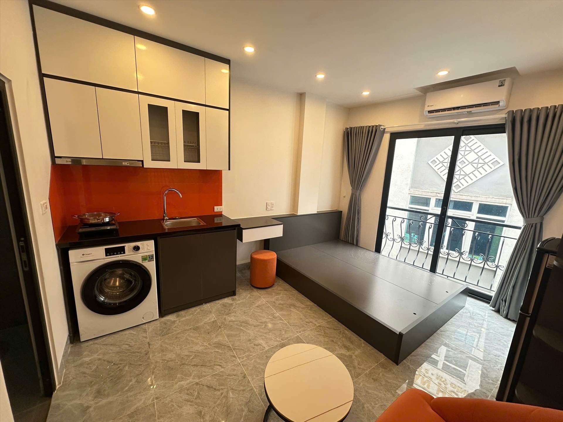 Phòng trọ Studio 20m2 tại CTC Home Lê Đức Thọ - Nam Từ Liêm - Phòng ngủ