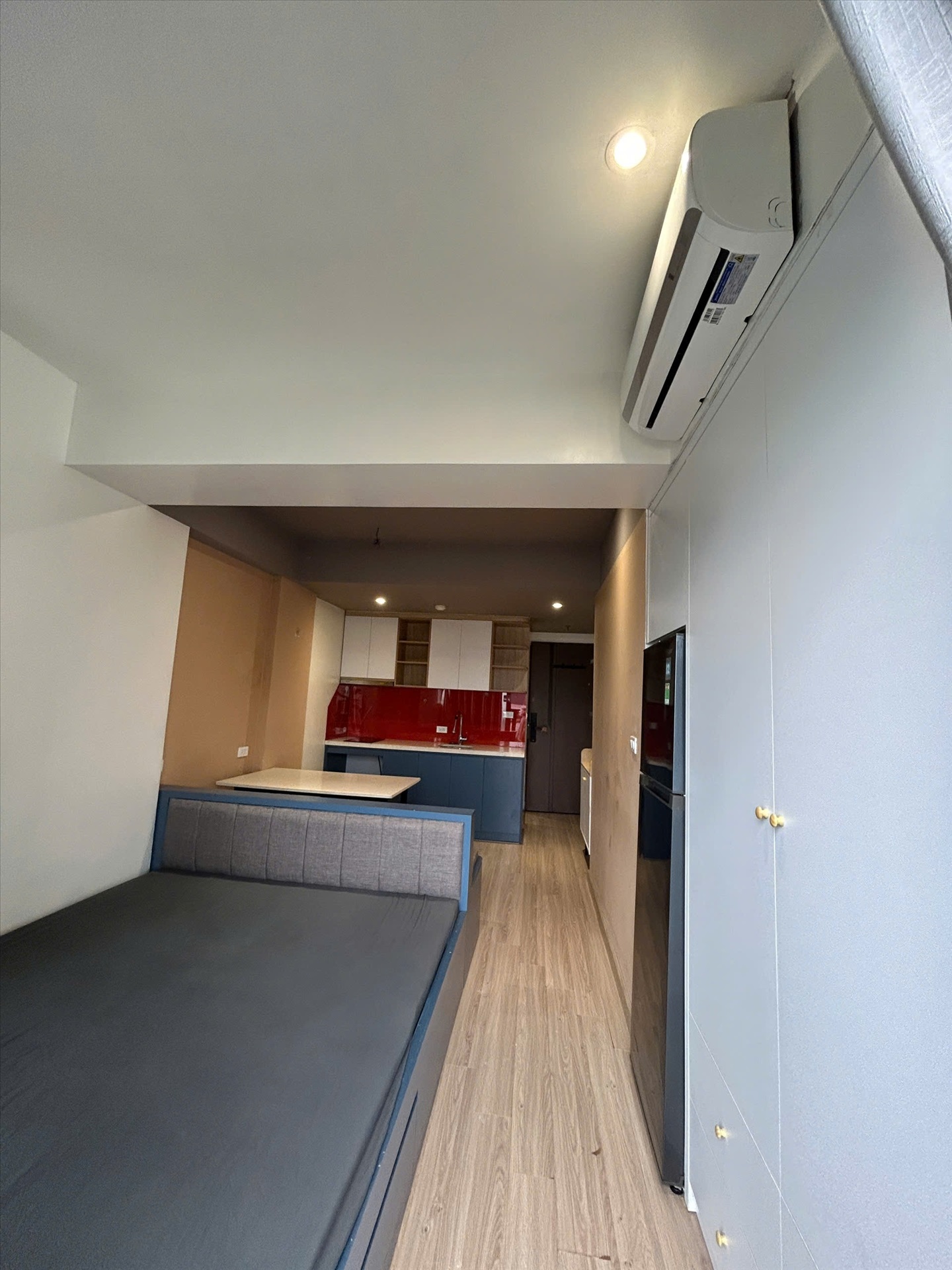 Phòng trọ Studio 25m2 tại CTC Home Tây Sơn - Đống Đa - Phòng khách