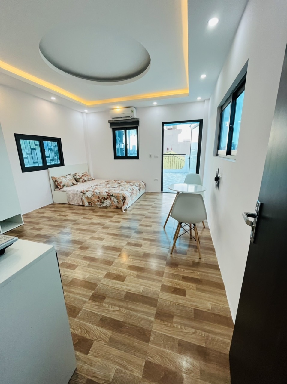 Phòng trọ Studio 50m2 tại NTV Apartment Nguyễn Lân - Thanh Xuân - Phòng ngủ