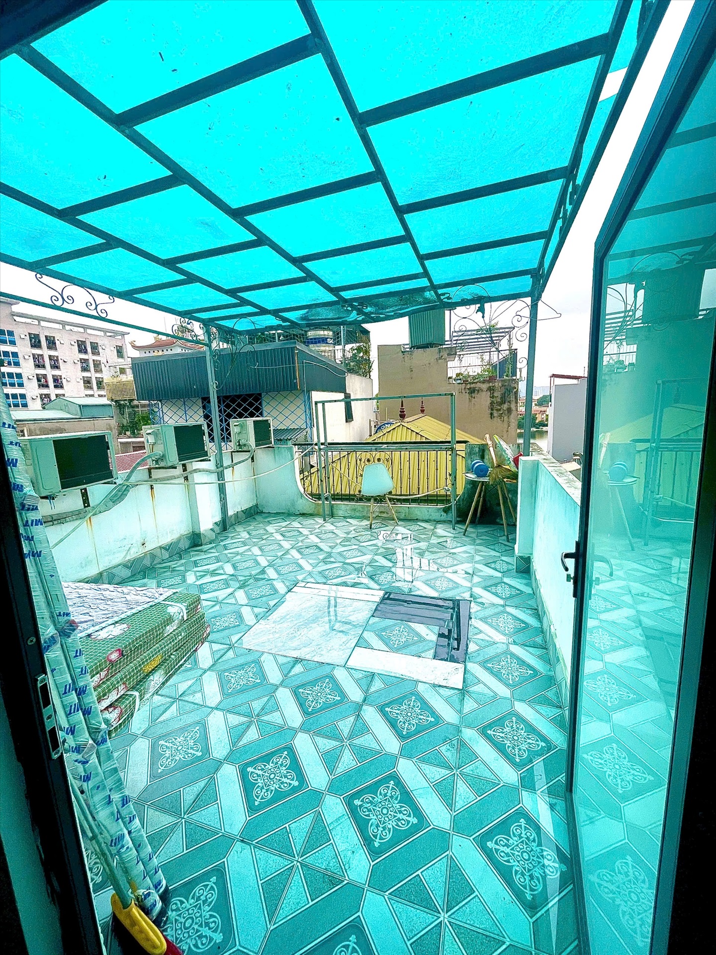 Phòng trọ Studio 50m2 tại NTV Apartment Nguyễn Lân - Thanh Xuân - Ban công