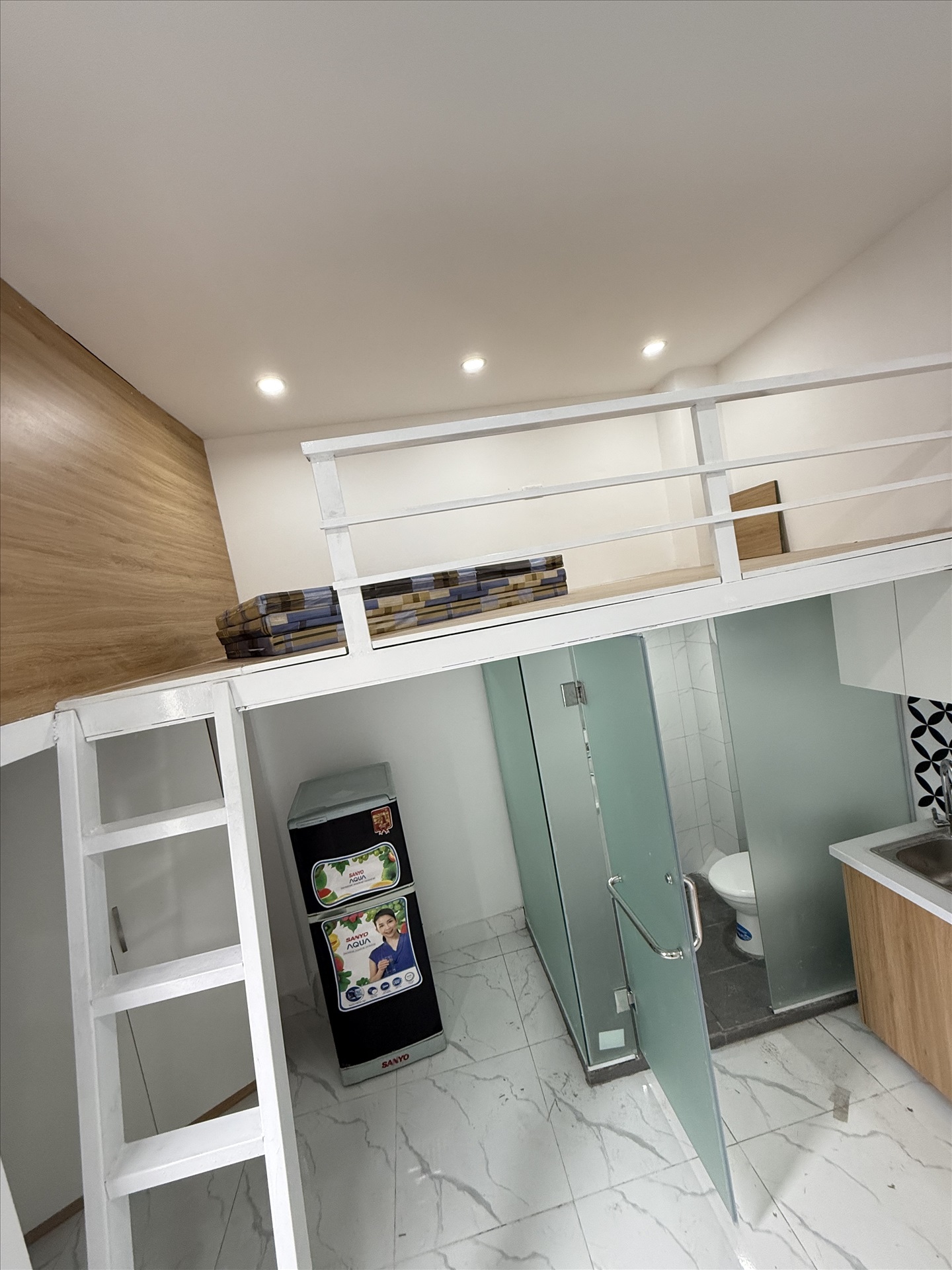 Phòng trọ Duplex 20m2 tại NTV Apartment Cổ Nhuế - Bắc Từ Liêm - Phòng ngủ