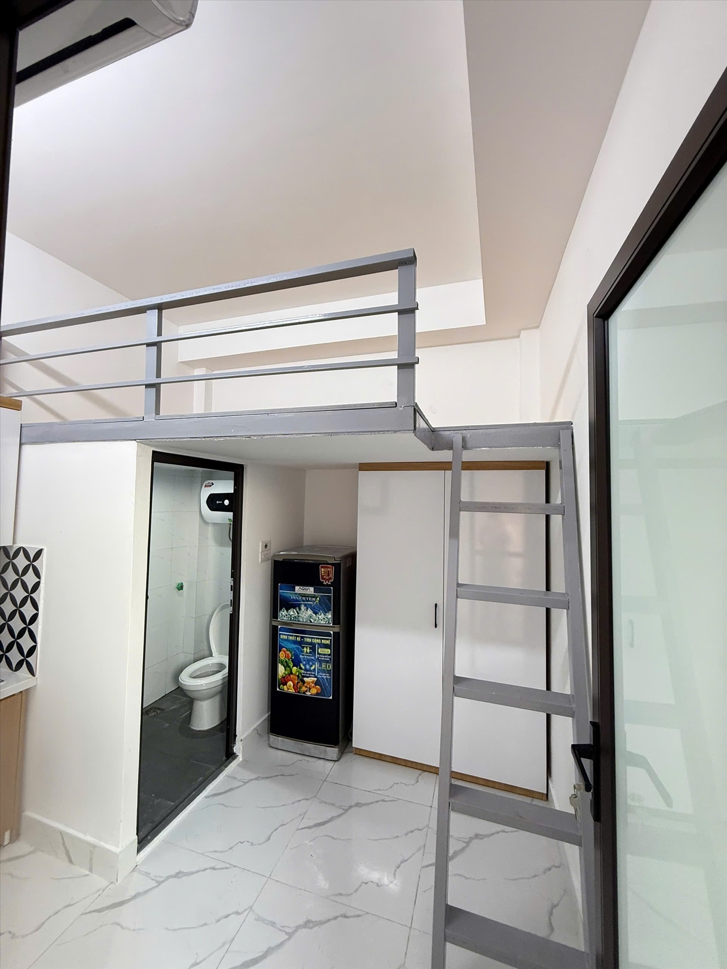 Phòng trọ Duplex 20m2 tại NTV Apartment Nguyễn Đạo An - Bắc Từ Liêm - Phòng ngủ