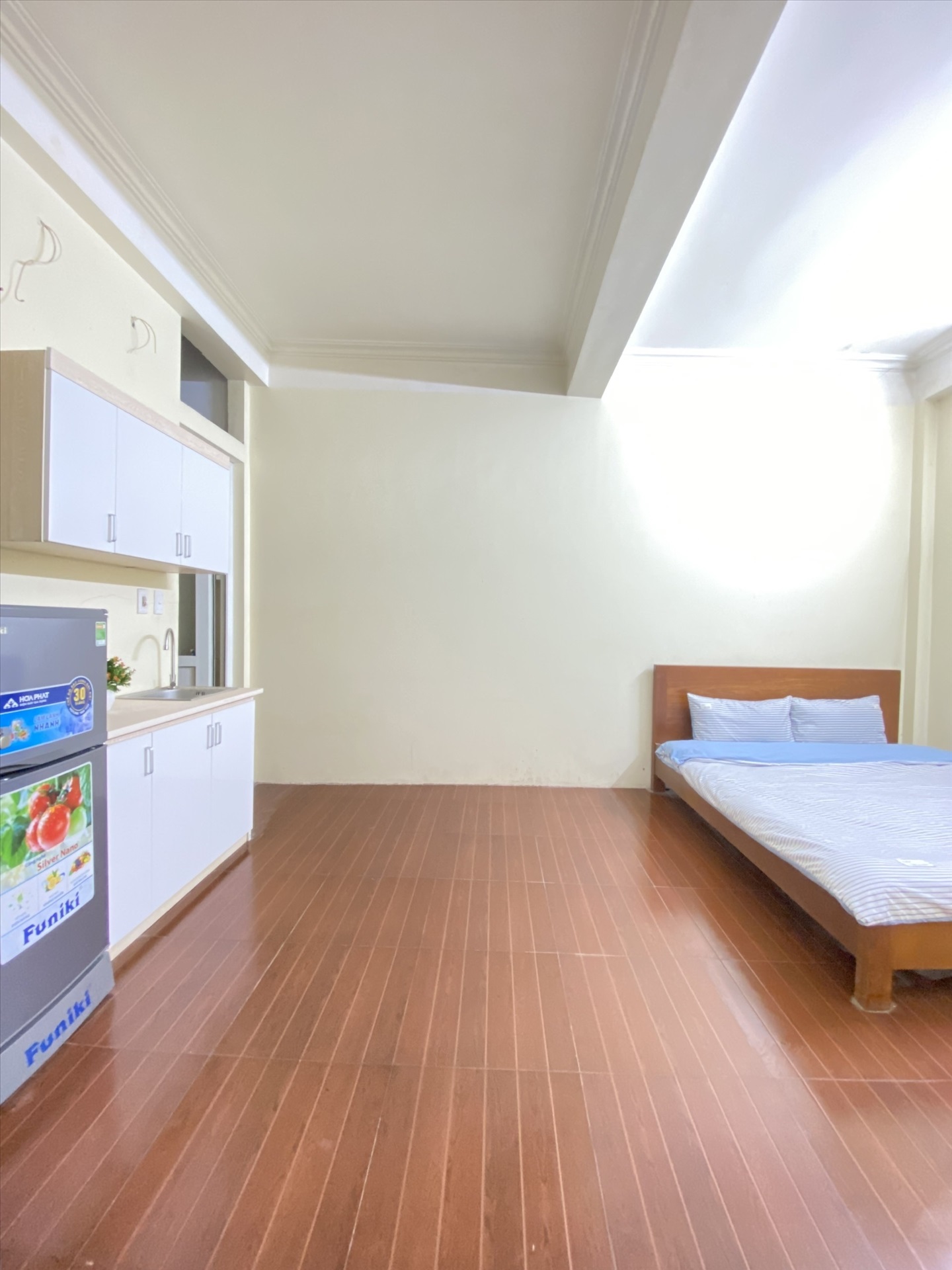Phòng trọ Studio 25m2 tại 4PS Housing Đông Ngạc - Bắc Từ Liêm - Phòng ngủ