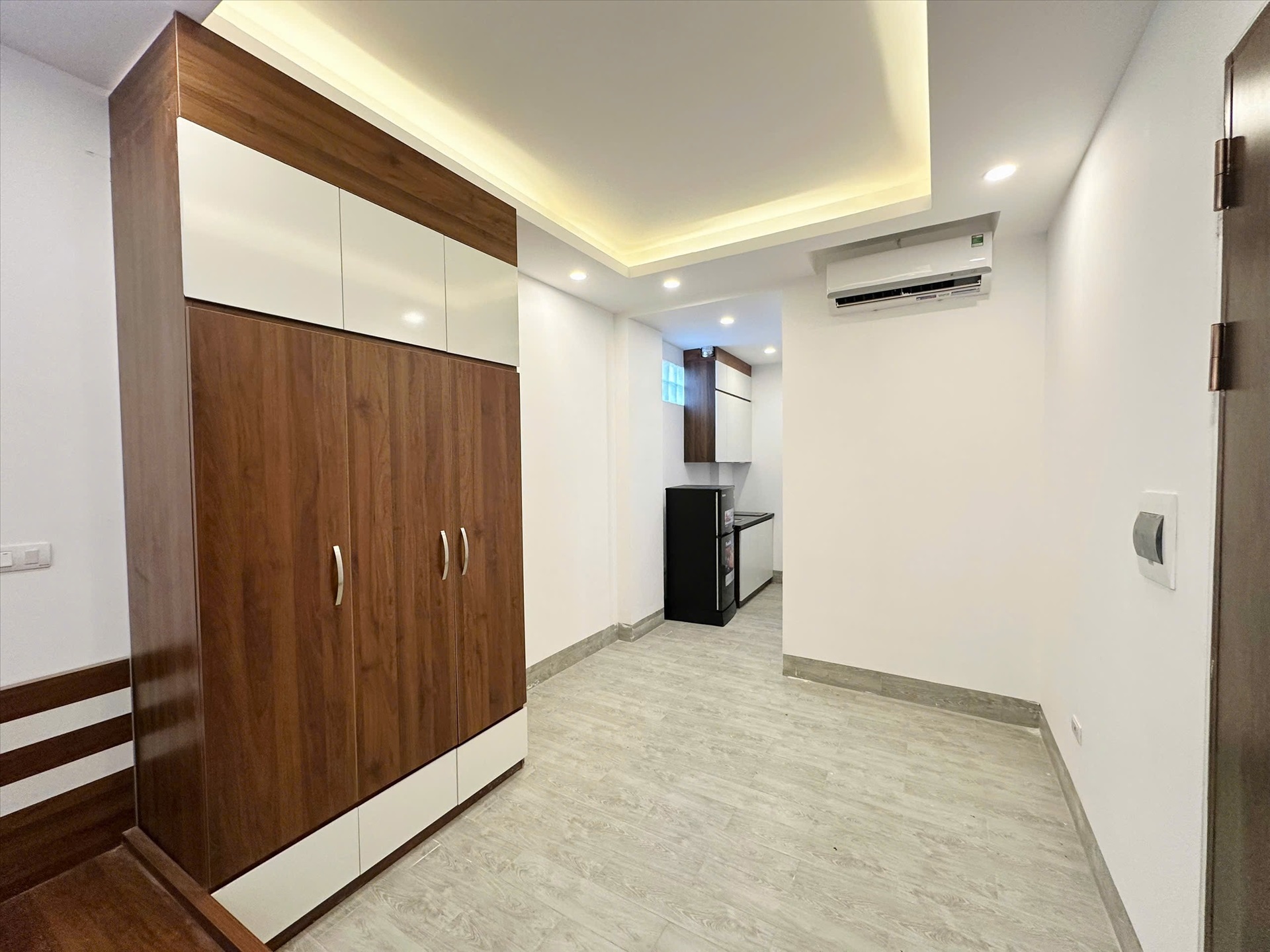 Phòng trọ Studio 25m2 tại 4PS Housing Phú Xá - Tây Hồ - Phòng bếp