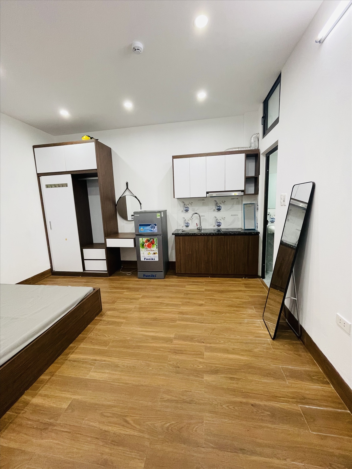 Phòng trọ Studio 25m2 tại BP Home Mỹ Đình - Nam Từ Liêm - Phòng ngủ