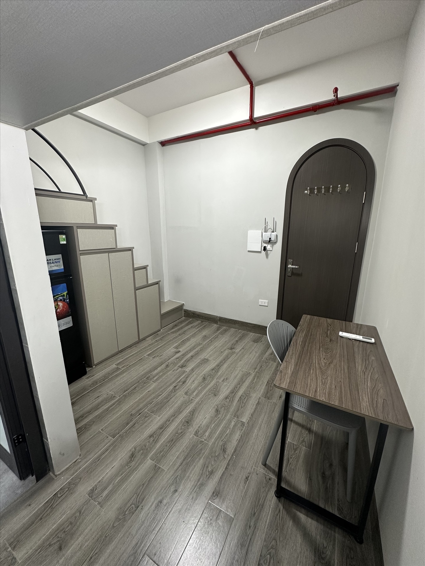 Phòng trọ Duplex 22m2 tại GH Home Chùa Láng - Đống Đa - Phòng khách