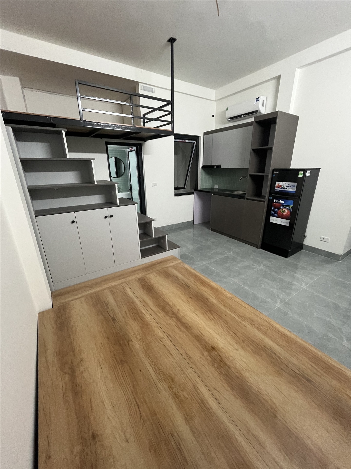 Phòng trọ Studio 35m2 tại AN House Nguyễn Khánh Toàn - Cầu Giấy - Phòng ngủ