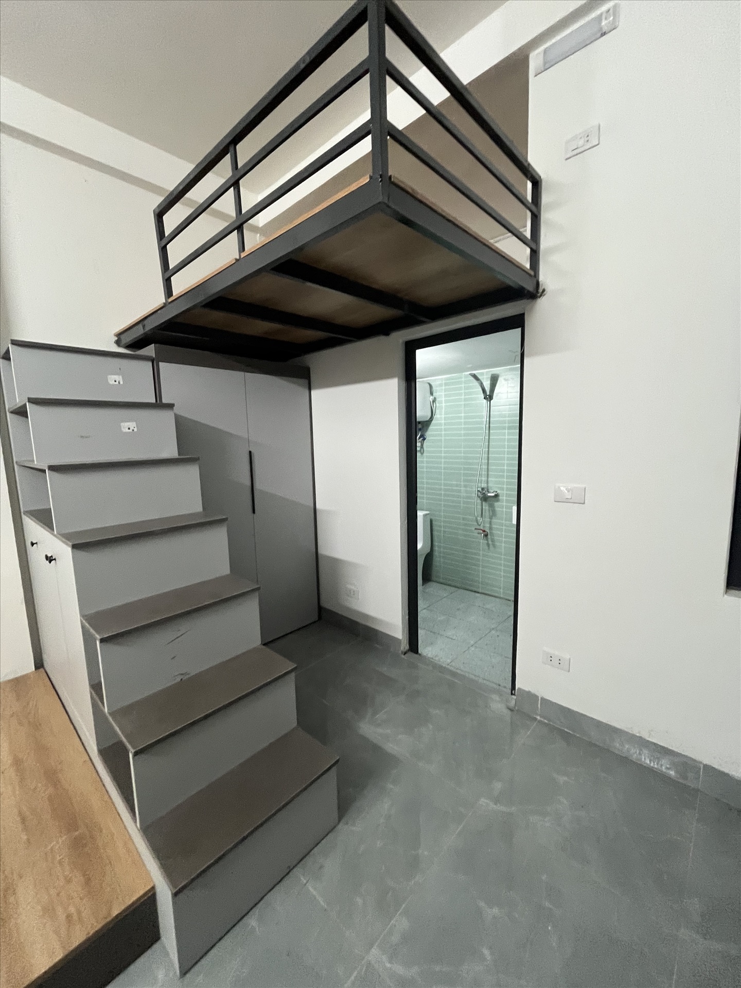 Phòng trọ Studio 35m2 tại AN House Nguyễn Khánh Toàn - Cầu Giấy - Phòng ngủ
