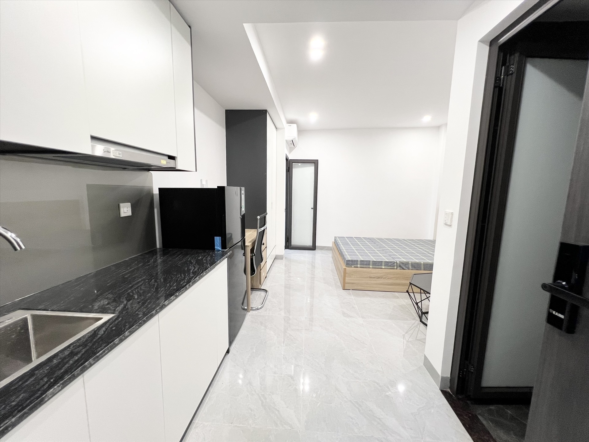 Phòng trọ Studio 28m2 tại HP Land Bùi Xương Trạch - Thanh Xuân - Phòng ngủ