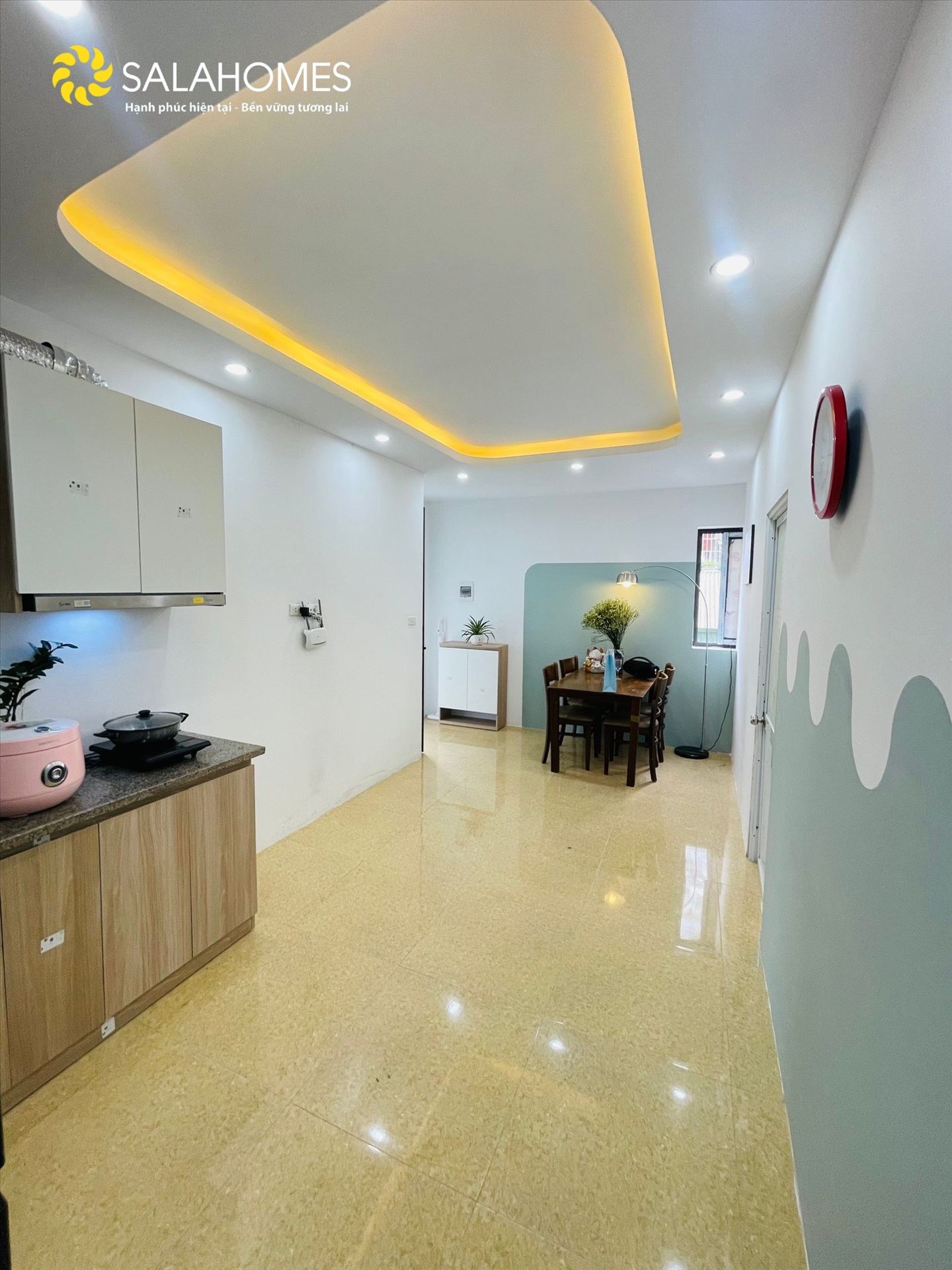 Phòng trọ 2 Phòng ngủ 55m2 tại Salahomes Vũ Tông Phan - Thanh Xuân - Phòng bếp