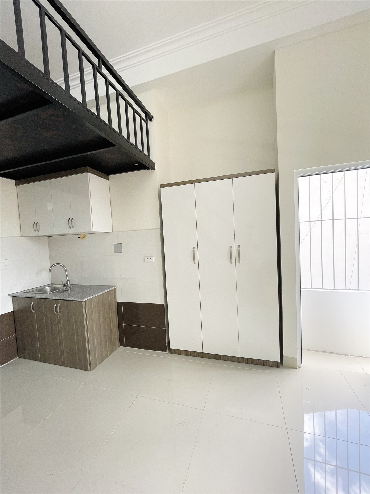 Phòng trọ Duplex 30m2 tại TT House 2 Nguyễn Khánh Toàn - Cầu Giấy - Phòng bếp