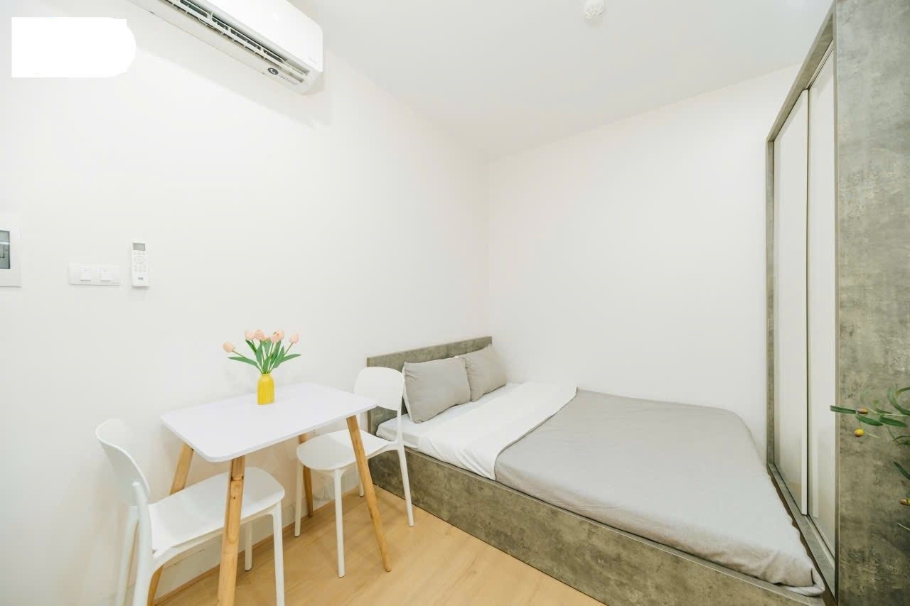 Phòng trọ Studio 20m2 tại NV Home A Thái Thịnh - Đống Đa - Phòng ngủ