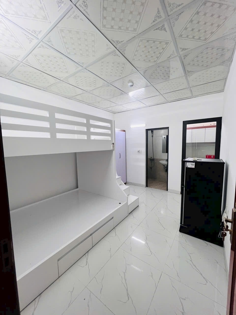 Phòng trọ Studio 25m2 tại Friends Team 1 Nguyễn Văn Trỗi - Hà Đông - Phòng ngủ