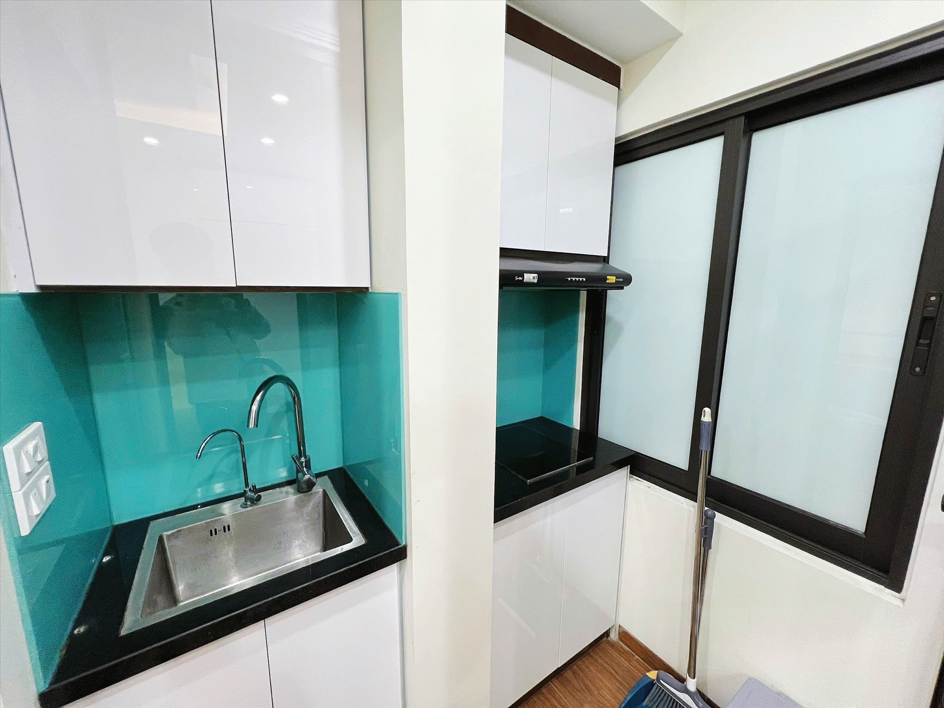 Phòng trọ Studio 26m2 tại NV Home Mỹ Đình - Nam Từ Liêm - Phòng ngủ