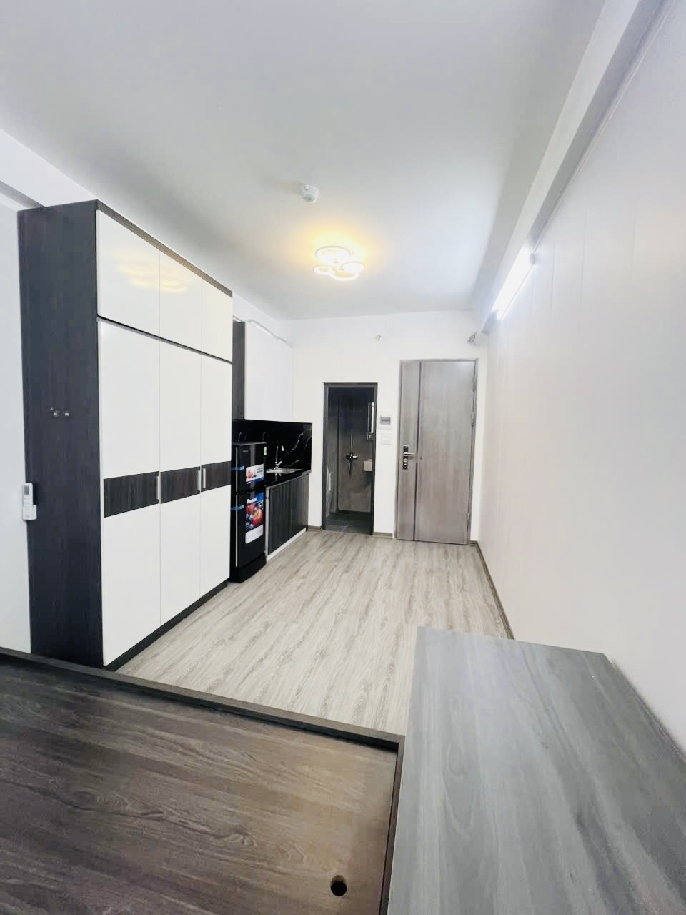 Phòng trọ Studio 25m2 tại Friends Team 2 Khương Trung - Thanh Xuân - Phòng ngủ