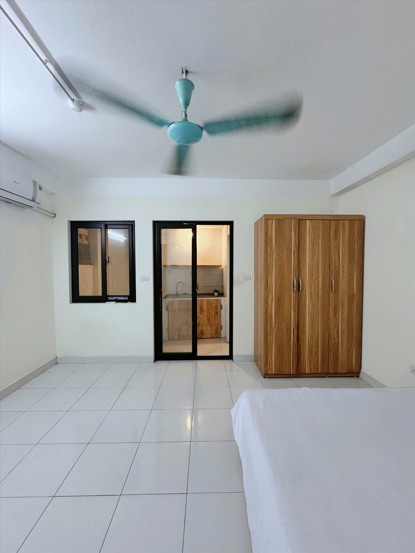 Phòng trọ Studio 25m2 tại Friends Team Giáp Nhất - Thanh Xuân - Phòng ngủ