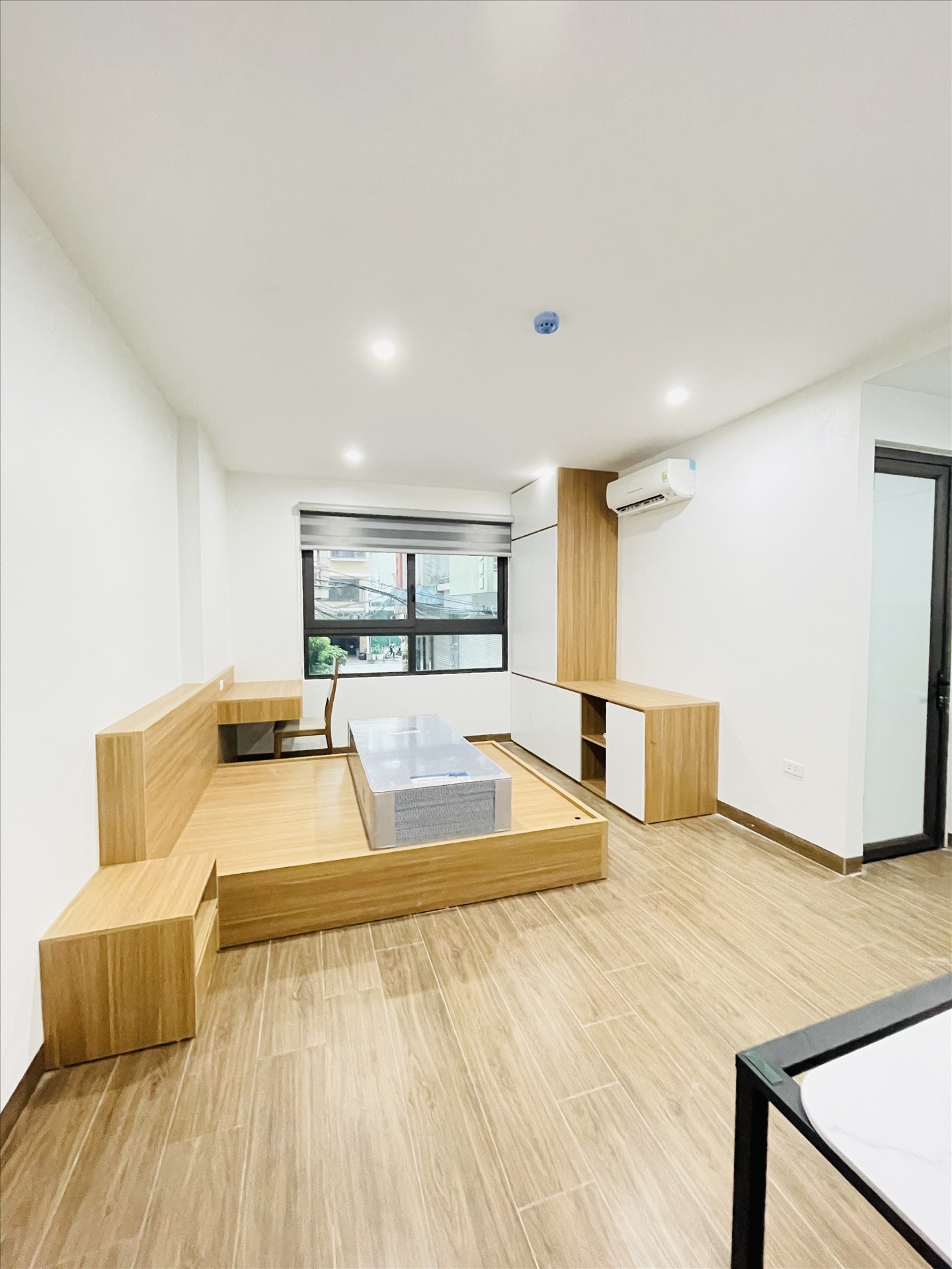 Phòng trọ Studio 30m2 tại Friends Team Doãn Kế Thiện - Cầu Giấy - Phòng ngủ