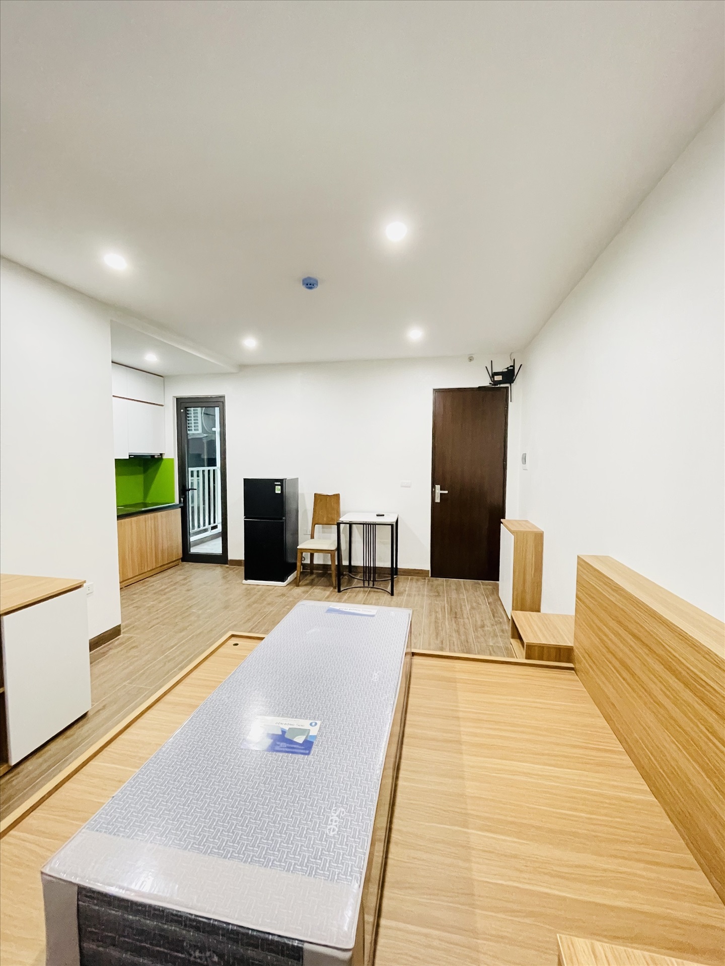 Phòng trọ Studio 30m2 tại Friends Team Doãn Kế Thiện - Cầu Giấy - Phòng ngủ