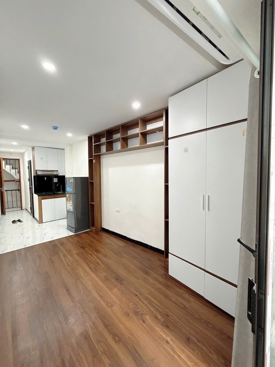 Phòng trọ Studio 30m2 tại Friends Team Khương Đình - Thanh Xuân - Phòng ngủ