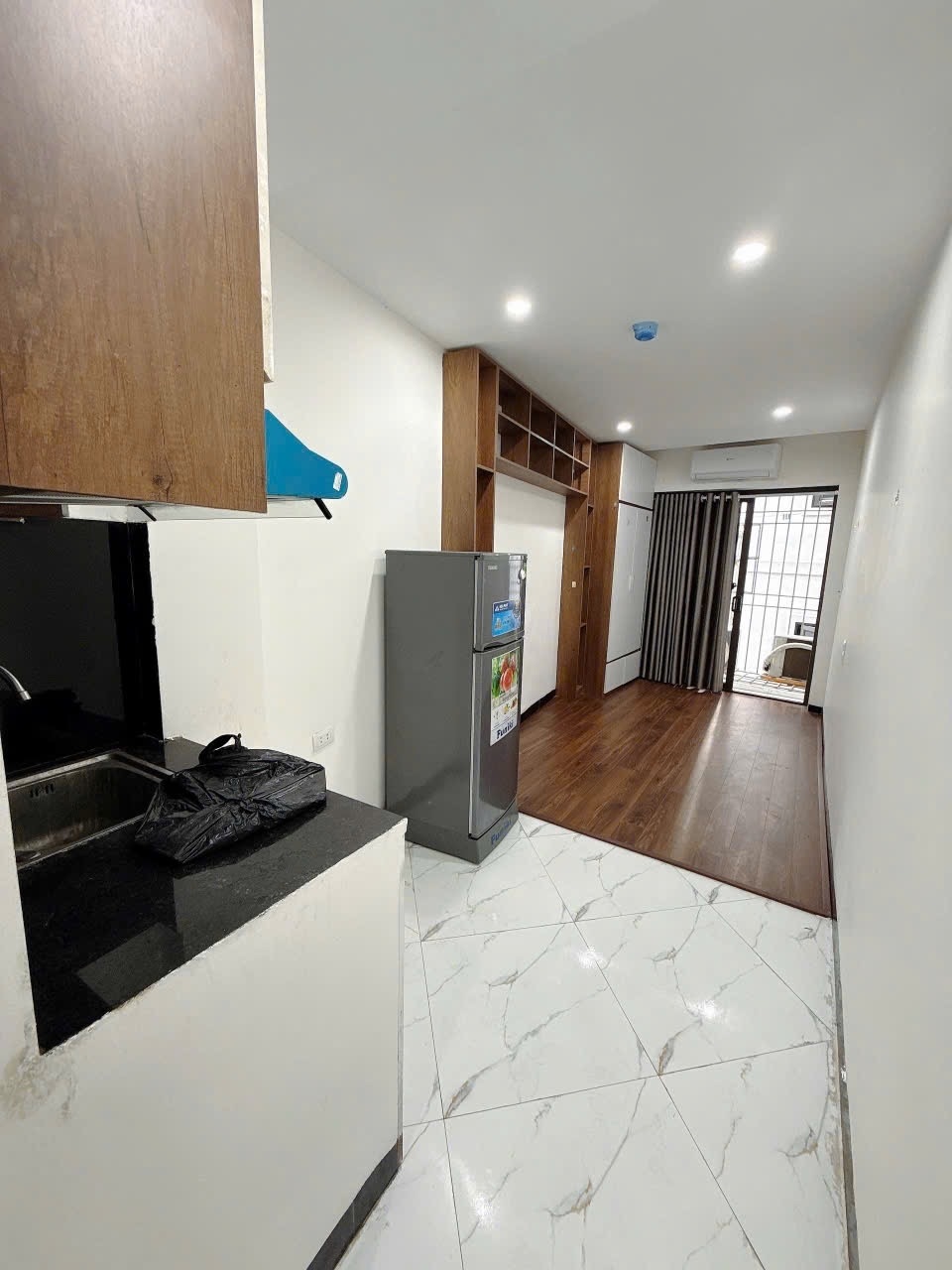 Phòng trọ Studio 30m2 tại Friends Team Khương Đình - Thanh Xuân - Phòng ngủ