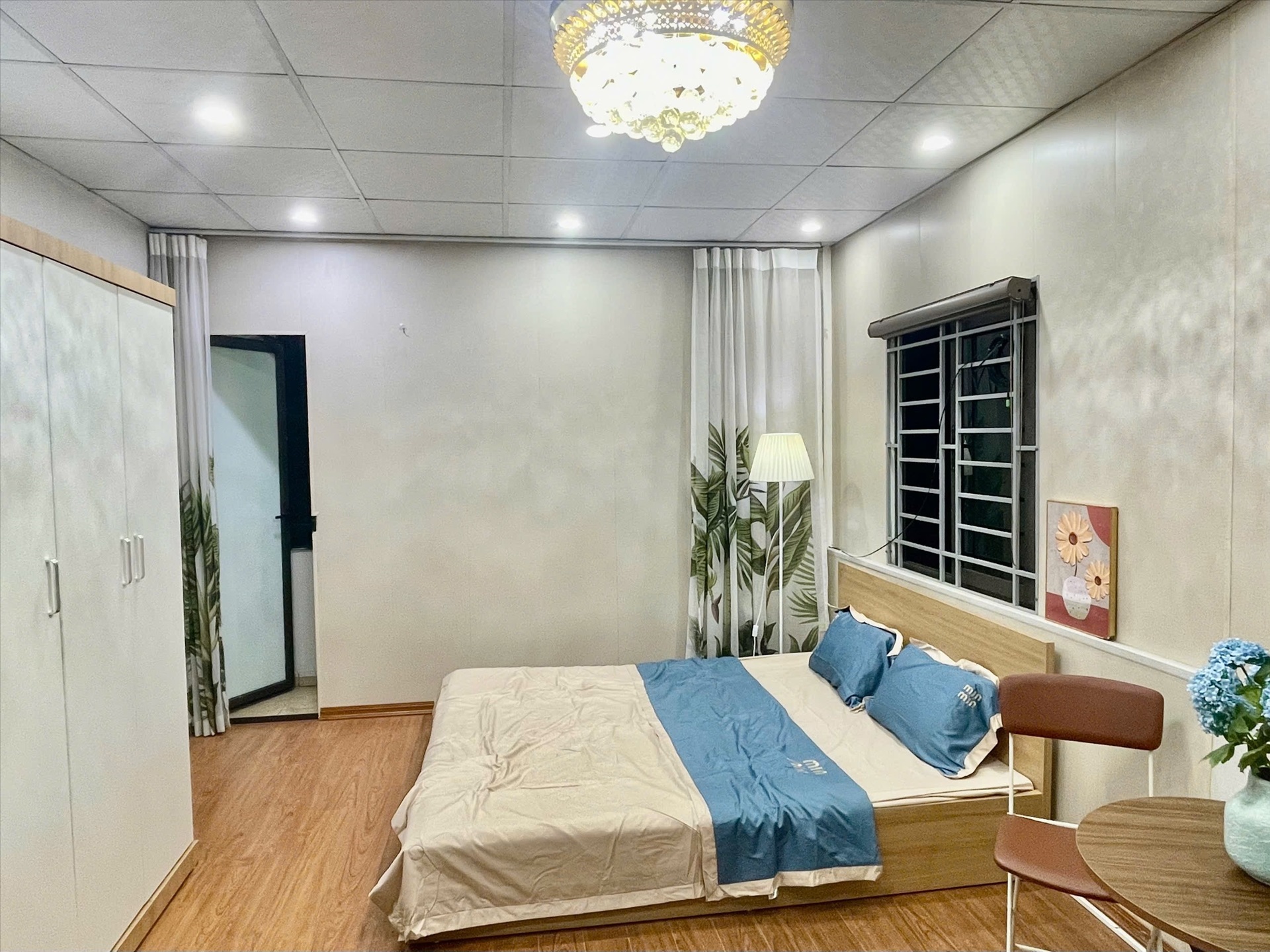 Phòng trọ Studio 30m2 tại Timehouse Mai Dịch - Cầu Giấy - Phòng ngủ