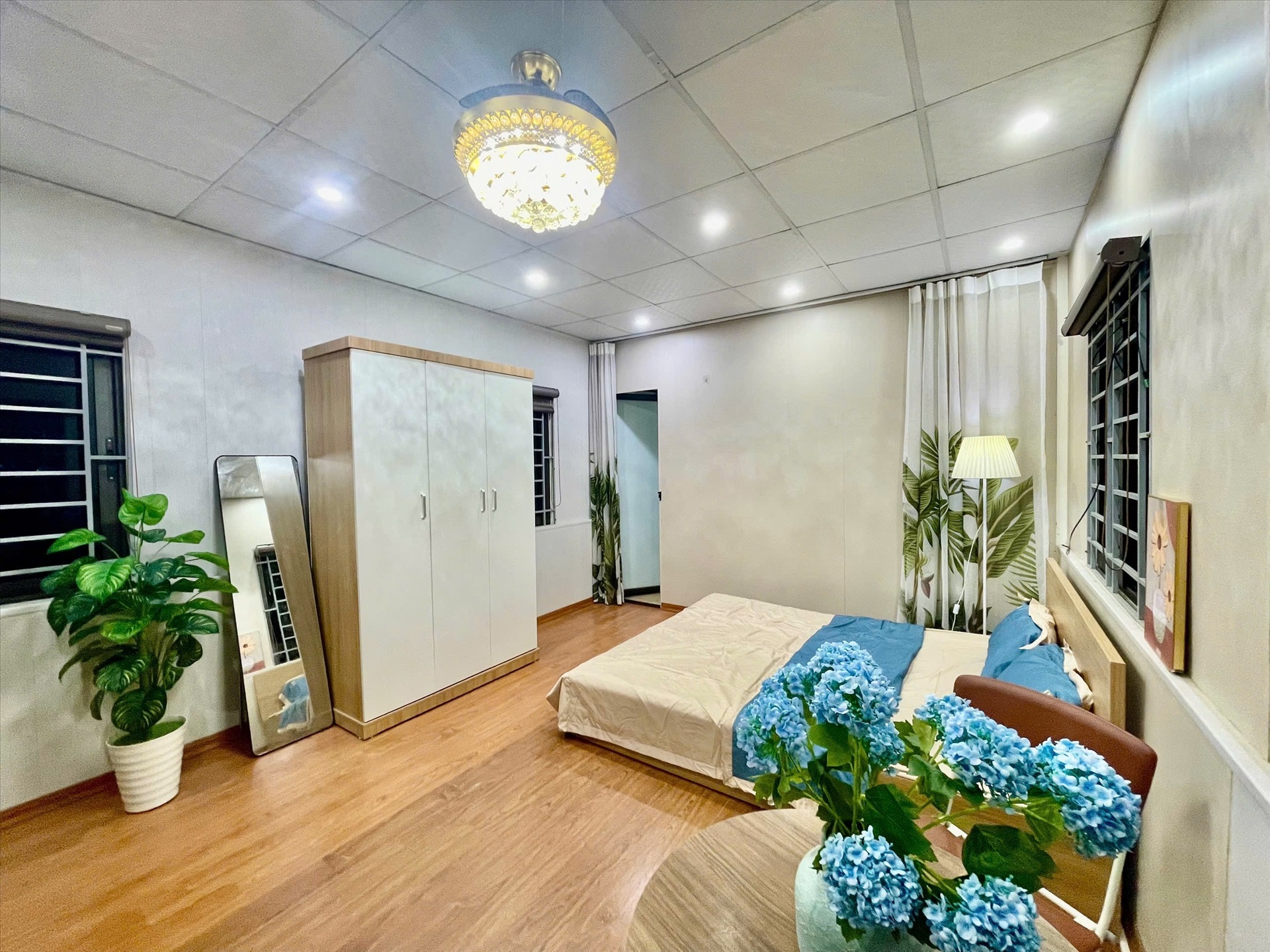 Phòng trọ Studio 30m2 tại Timehouse Mai Dịch - Cầu Giấy - Phòng ngủ