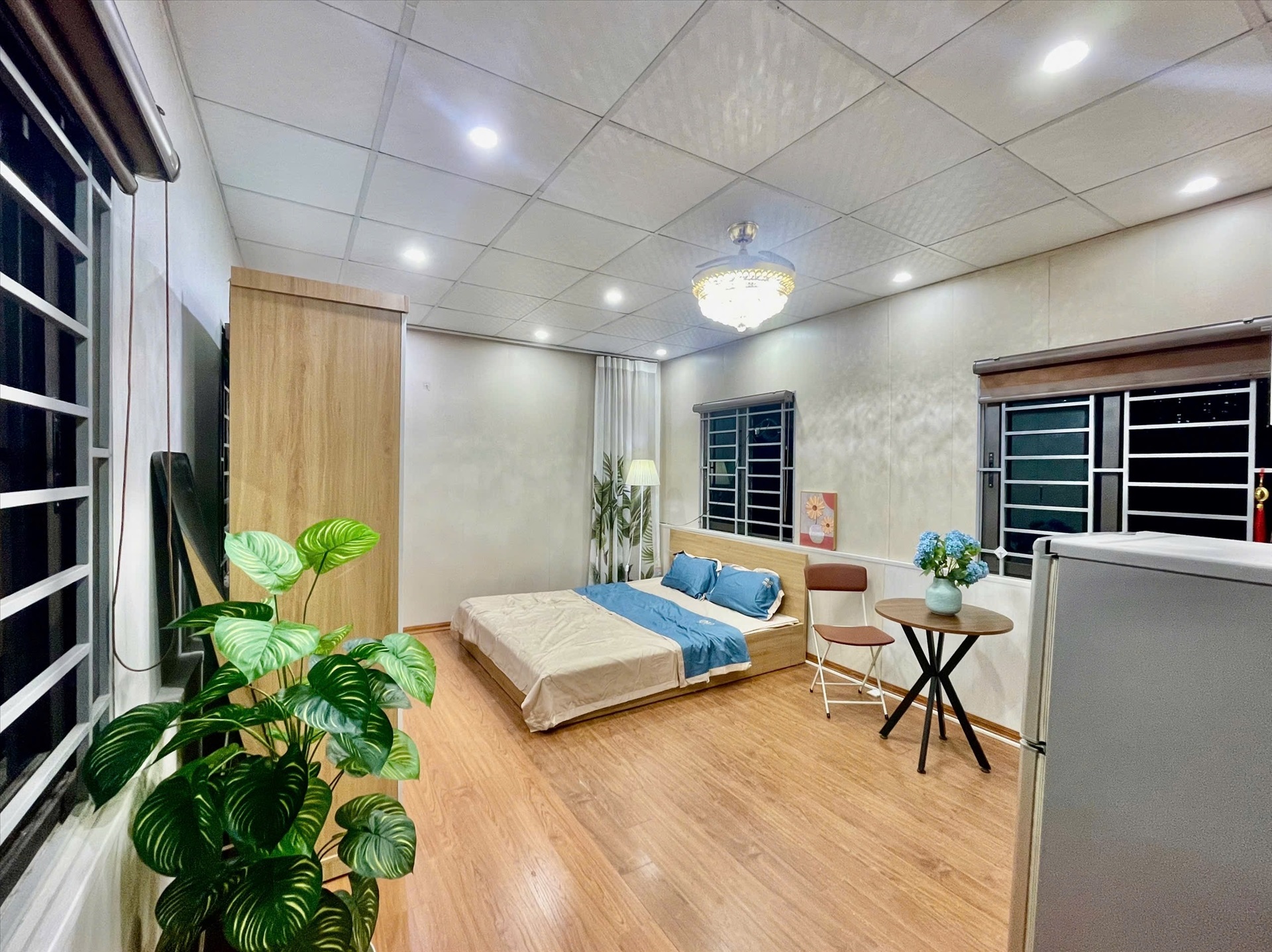 Phòng trọ Studio 30m2 tại Timehouse Mai Dịch - Cầu Giấy - Phòng ngủ