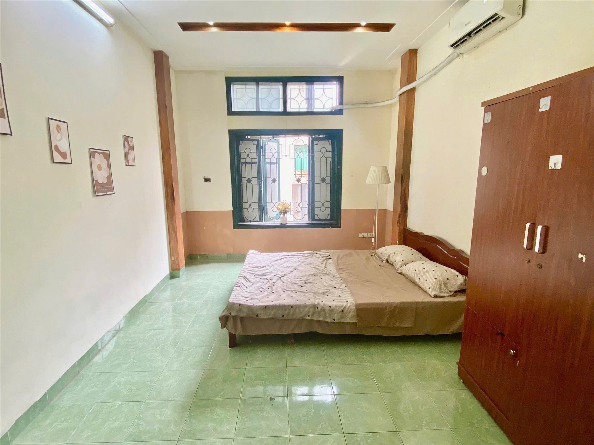 Phòng trọ Studio 25m2 tại Time House Trần Quốc Vượng - Cầu Giấy - Phòng ngủ
